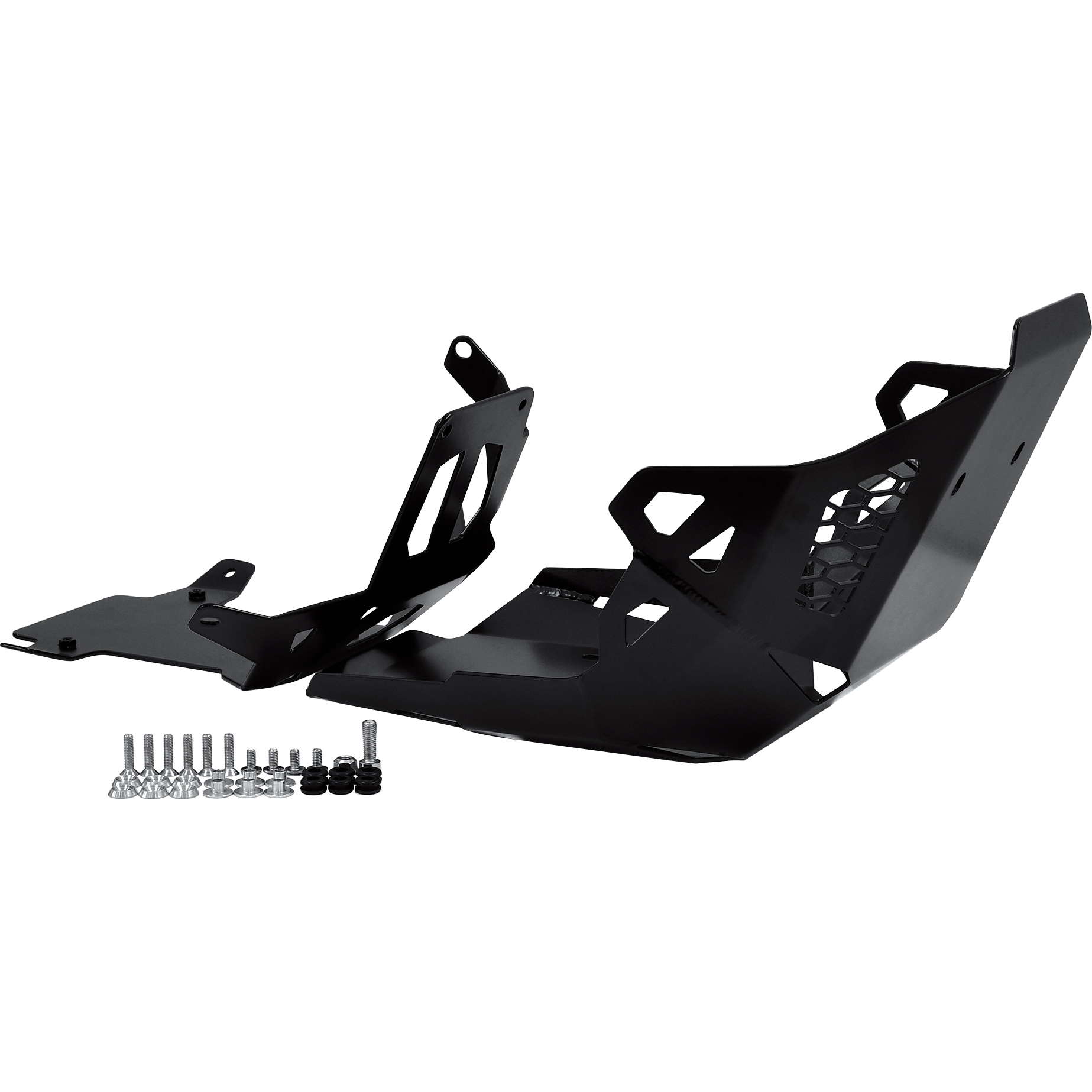 Zieger Motorschutz Alu schwarz für Yamaha Tenere 700 2019-2020 - Motorradteile & Ersatzteile - Verkleidungen & Abdeckungen