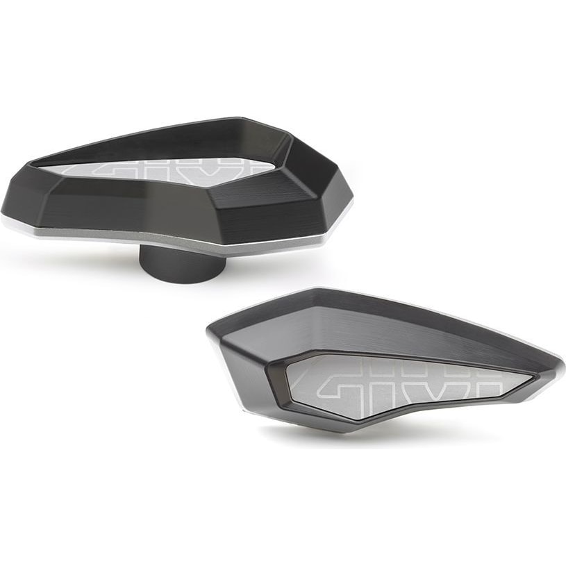 Givi-Sturzpads ohne Anbausatz SLD01AL schwarz/silber-0003338122000000