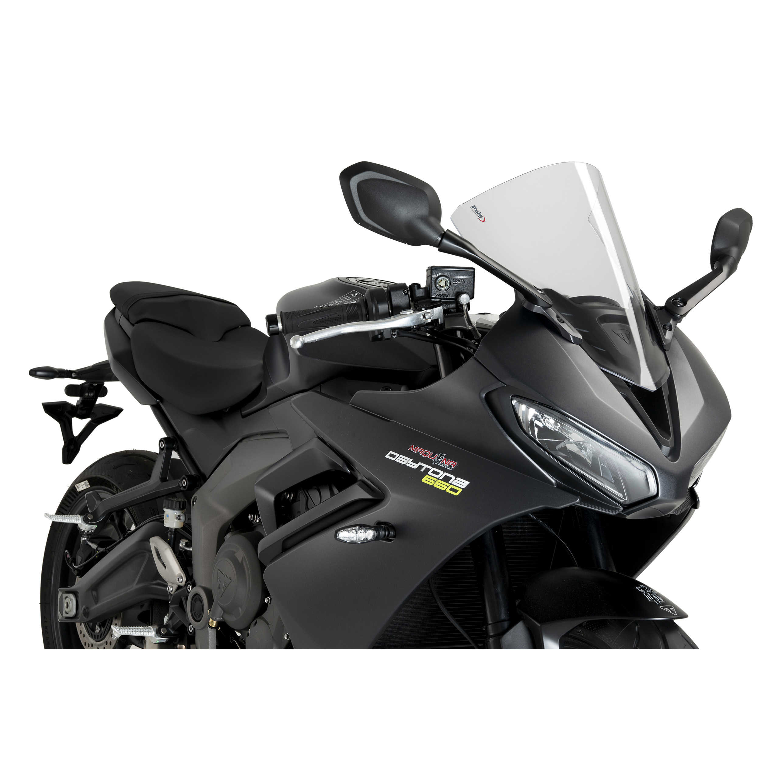 Puig Verkleidungsscheibe R-Racer klar für Triumph Daytona 660 - Motorradteile & Ersatzteile - Verkleidungen & Abdeckungen