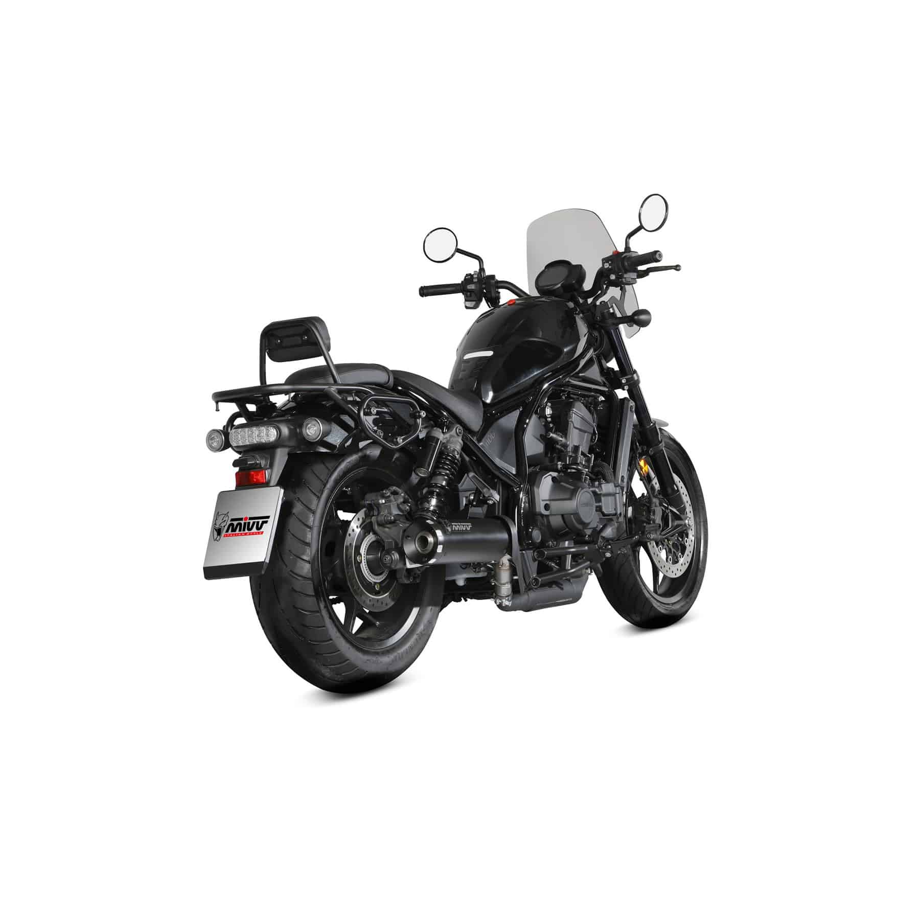 MIVV Échappement HR-1 noir pour Honda CMX 1100 Rebel 2022-2024