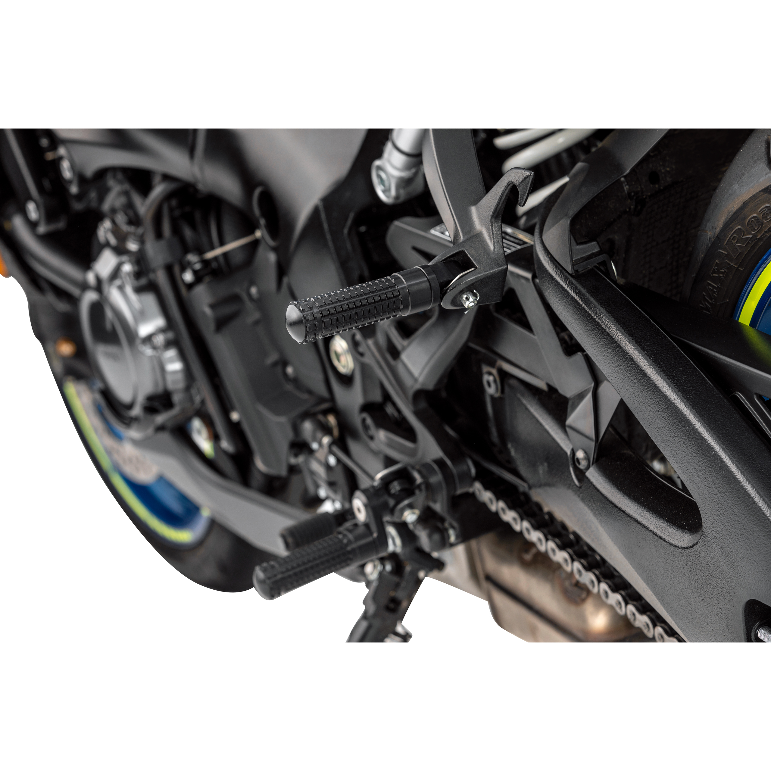 Mizu Fußrastenpaar Race für Sozius schwarz/schwarz 20048 - Motorradteile & Ersatzteile - Fußrasten & Hebel