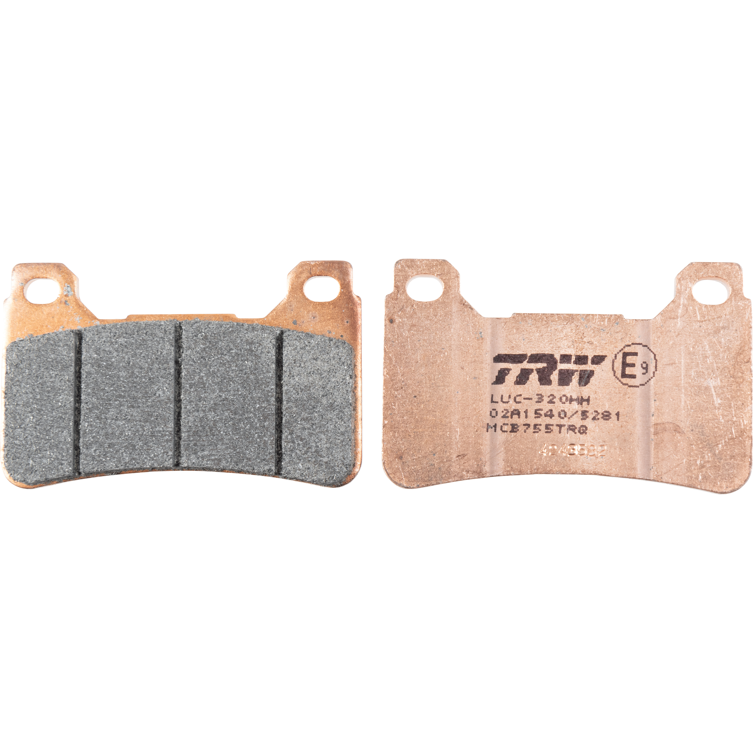 TRW Lucas brake pads sintered metal Race/Road MCB755TRQ 74.1x46.7x8mm