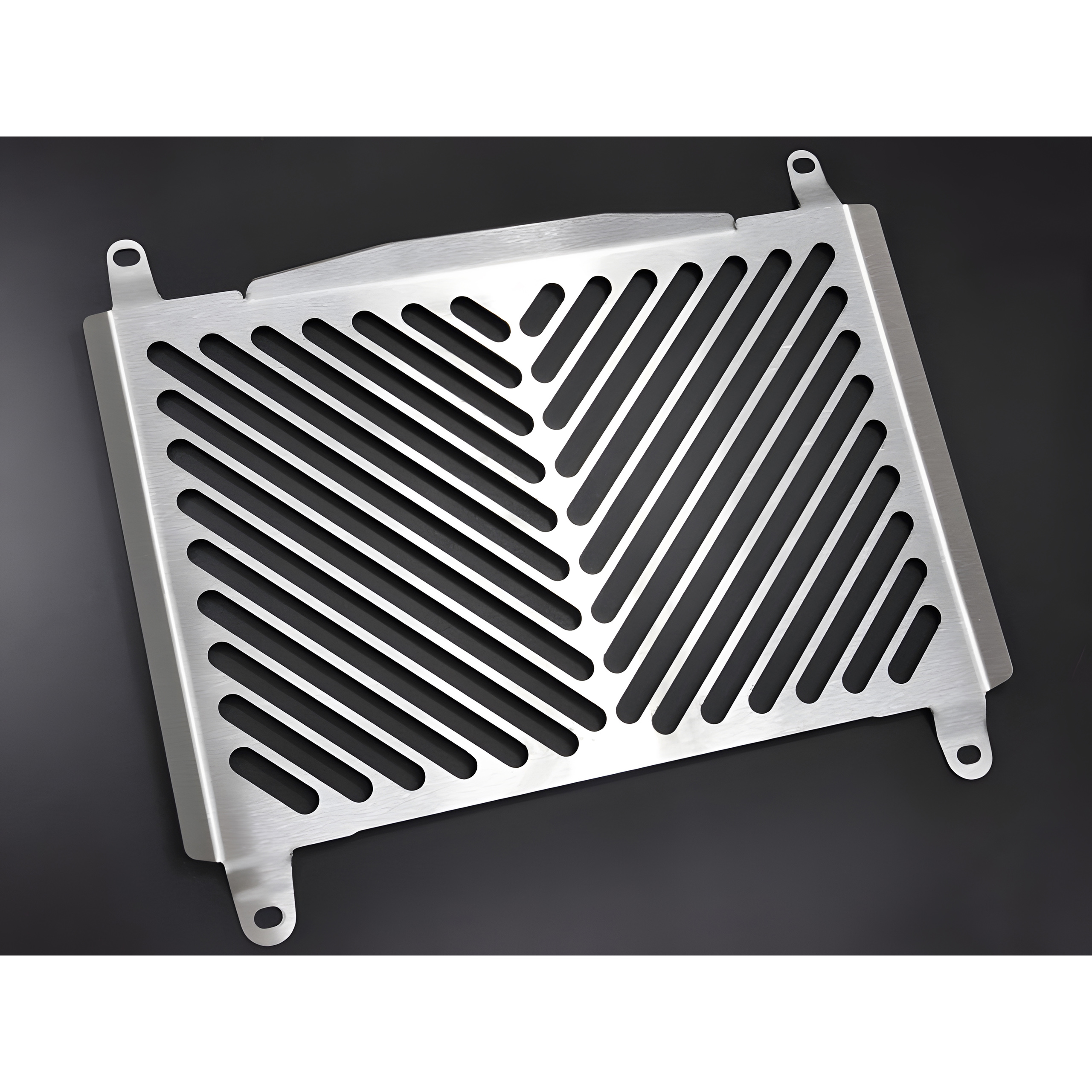 Zieger Kühlerabdeckung Clean silber für Honda CB 650 F 2014-2016 - Motorradteile & Ersatzteile - Verkleidungen & Abdeckungen