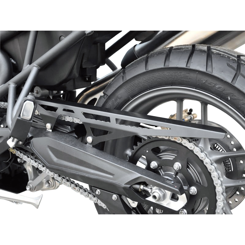 Zieger Kettenschutz Edelstahl schwarz für FZS 600 Fazer 1998-2001 - Motorradteile & Ersatzteile - Kraftübertragung