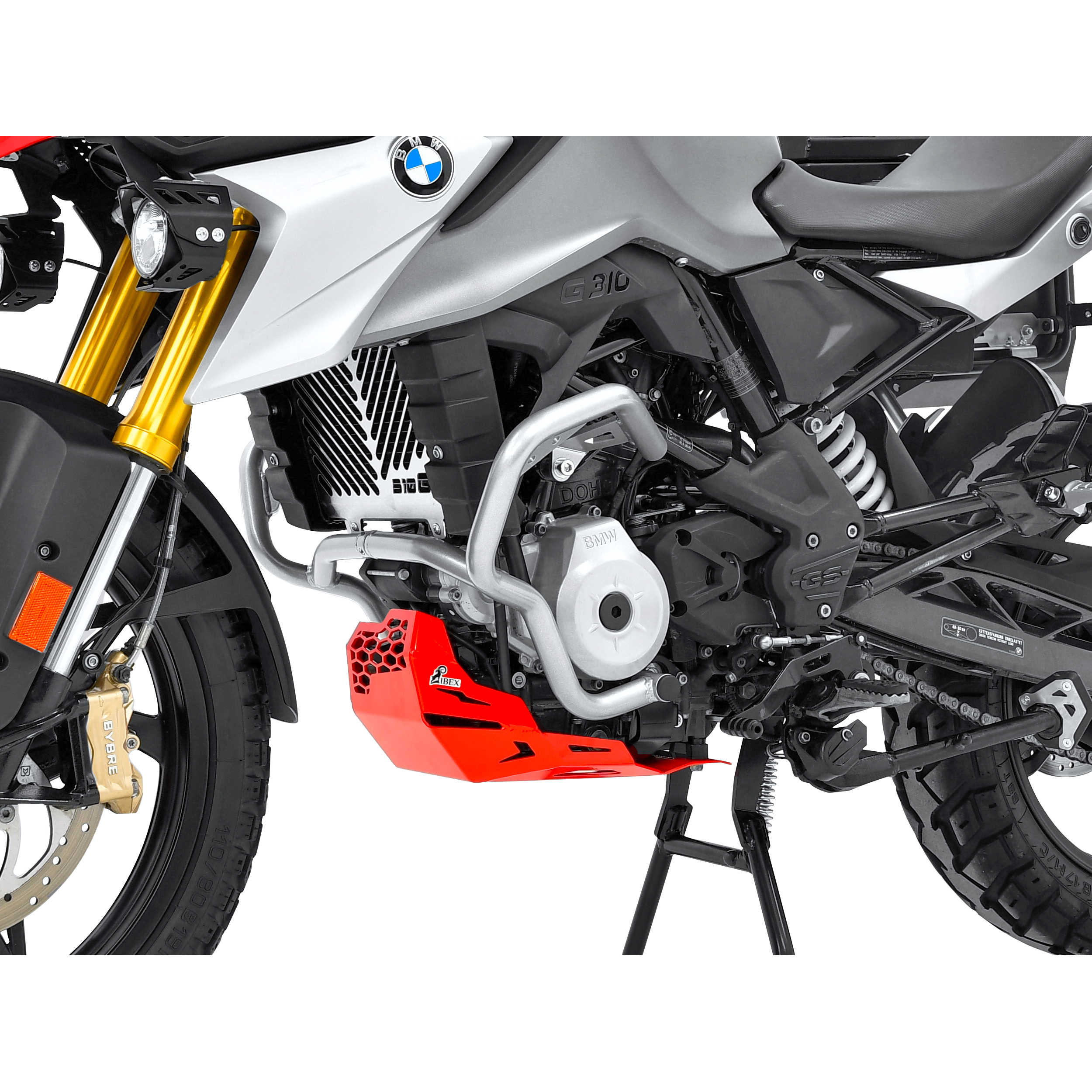 Zieger Sturzbügel unten silber für BMW G 310 GS/R - Motorradteile & Ersatzteile - Anbauteile