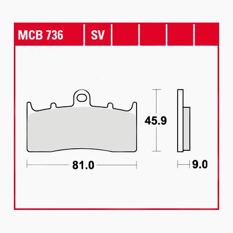 TRW Lucas-Bremsbeläge Sintermetall Road & Track SRT-5728851268001070