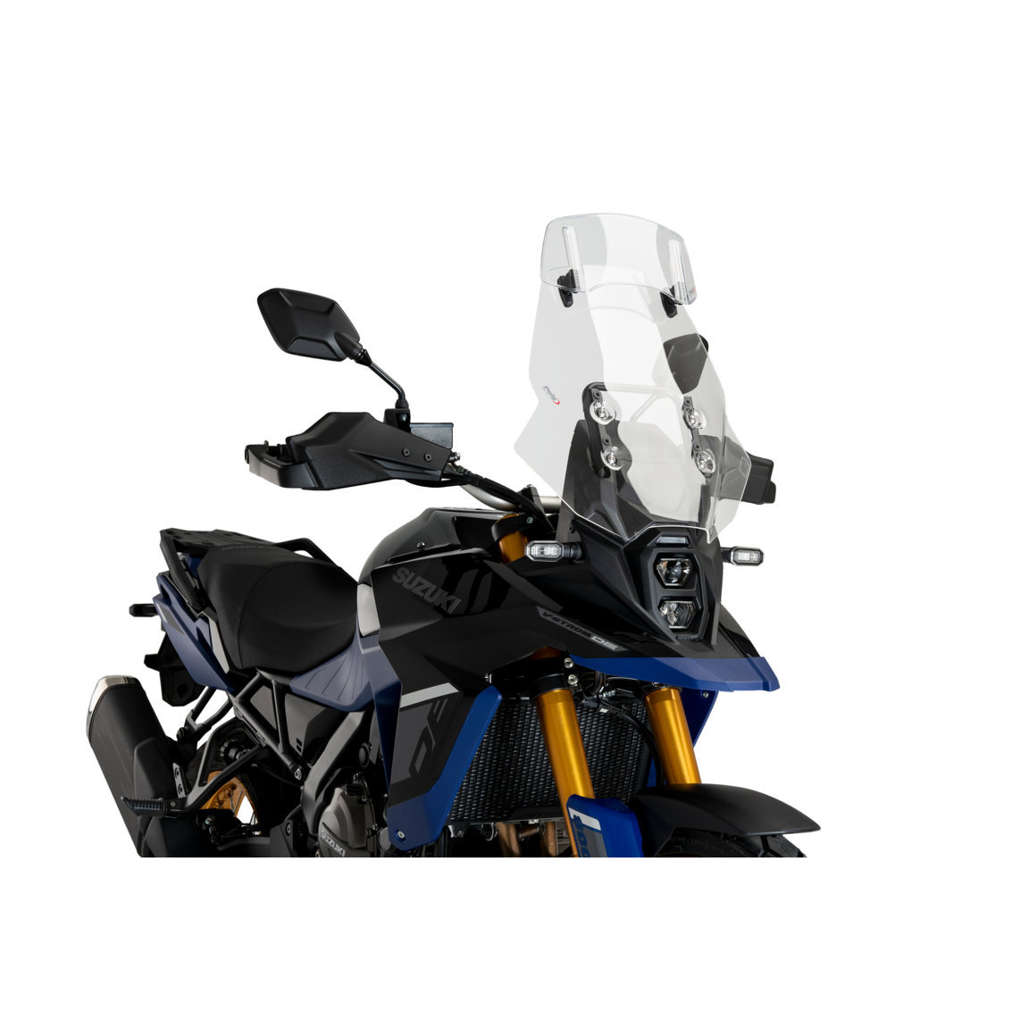 Puig Tourenscheibe mit Aufsatzspoiler klar für Suzuki DL 800 V-St - Motorradteile & Ersatzteile - Verkleidungen & Abdeckungen