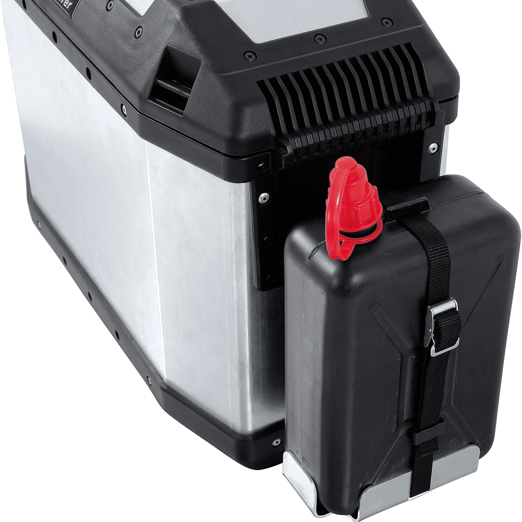 Hepco & Becker-Kanister 2 Liter mit Haltekit für Alu Koffer/Topcase-5619901