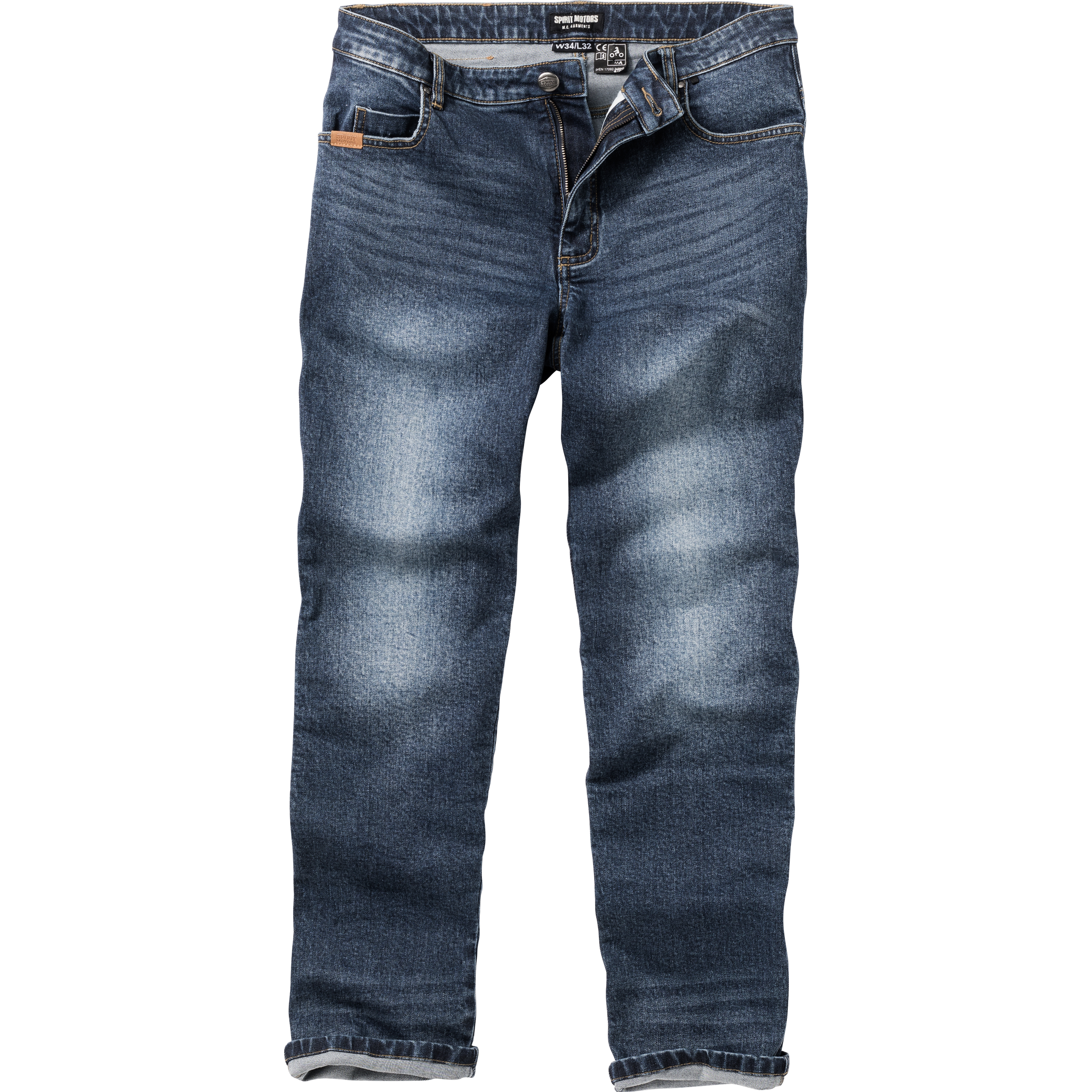 Spirit Motors-HPPE-/Baumwolljeans 2.0 hellblau 32/34-2107581002003253