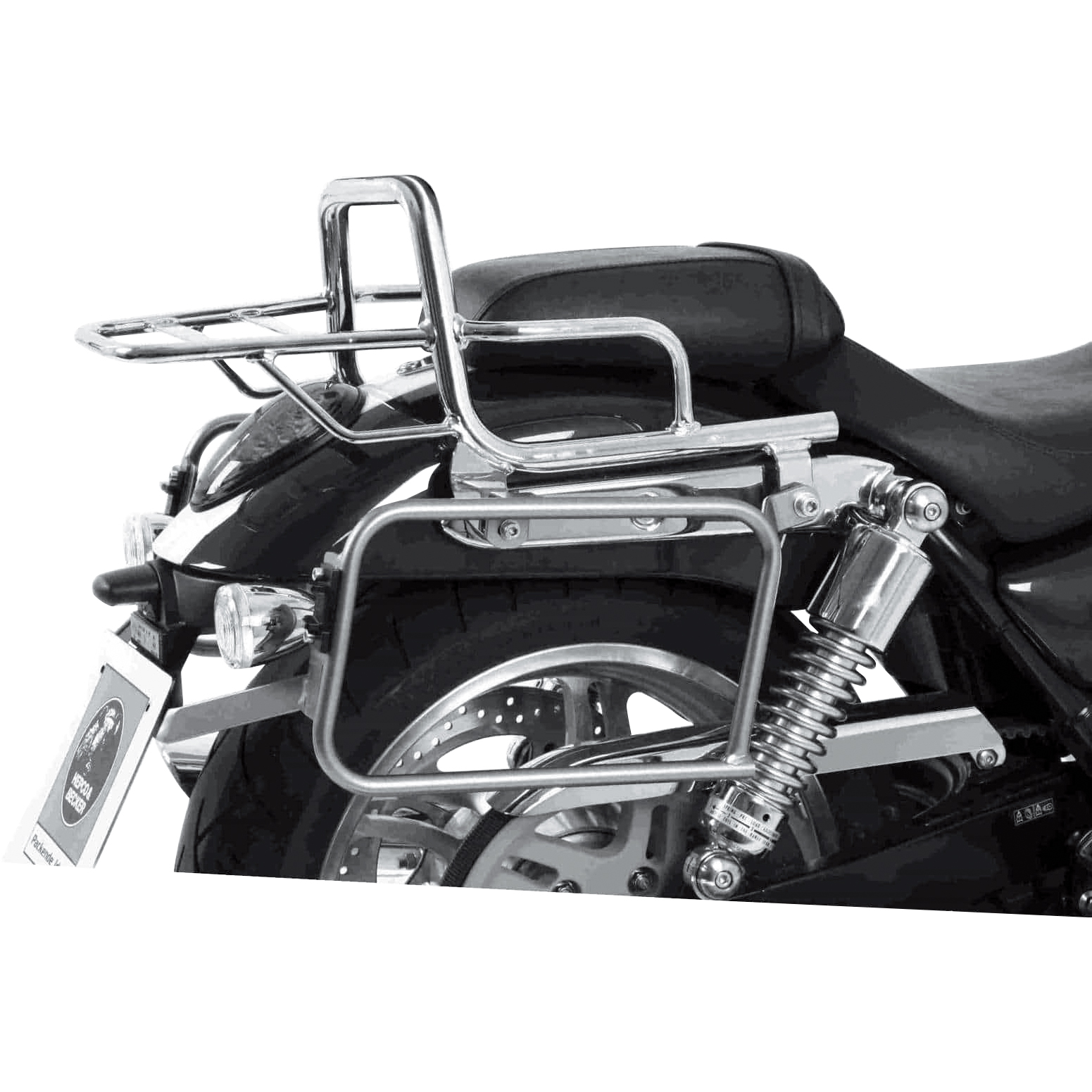 Hepco & Becker Rohrgepäckbrücke TC chrom für Triumph Thunderbird 1600/1700 - Motorradzubehör - Motorradgepäck