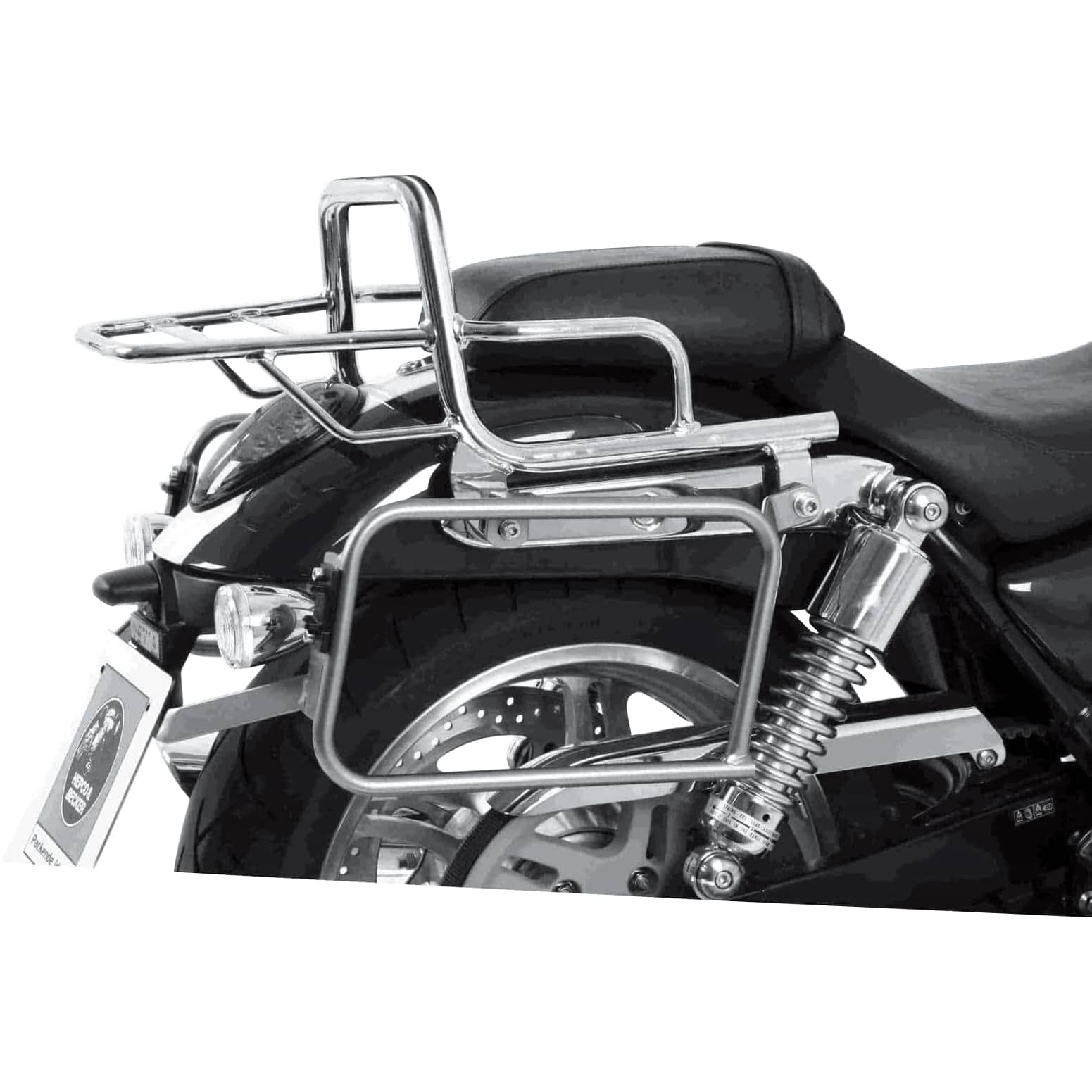 Hepco & Becker Rohrgepäckbrücke TC chrom für Triumph Thunderbird 1600/1700 - Motorradzubehör - Motorradgepäck