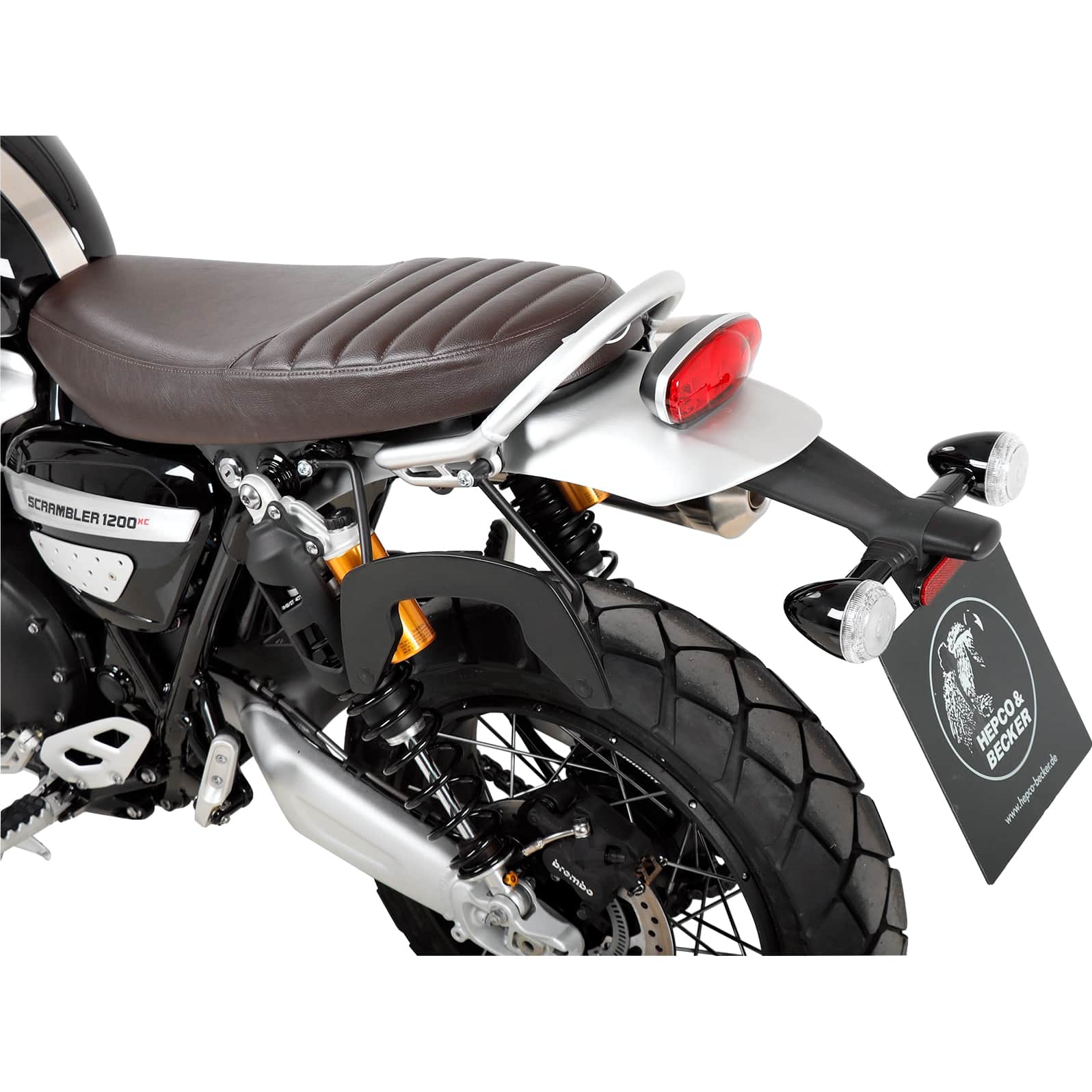 Hepco & Becker C-Bow Seitentaschenhalter links für Scrambler 1200 XC - Motorradzubehör - Motorradgepäck