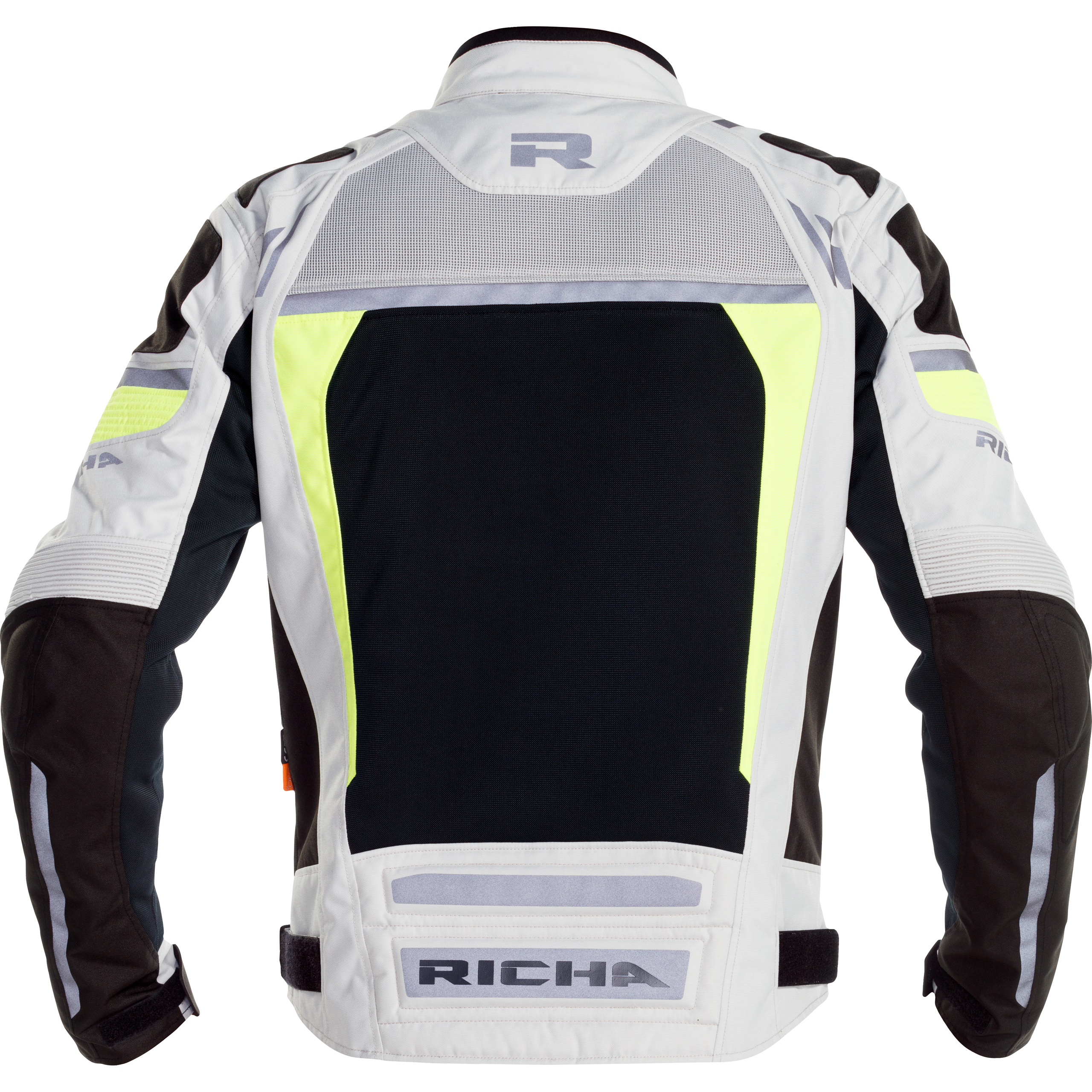 Richa-Airstorm WP Textiljacke grau/fluogelb 4XL-2016251999005014