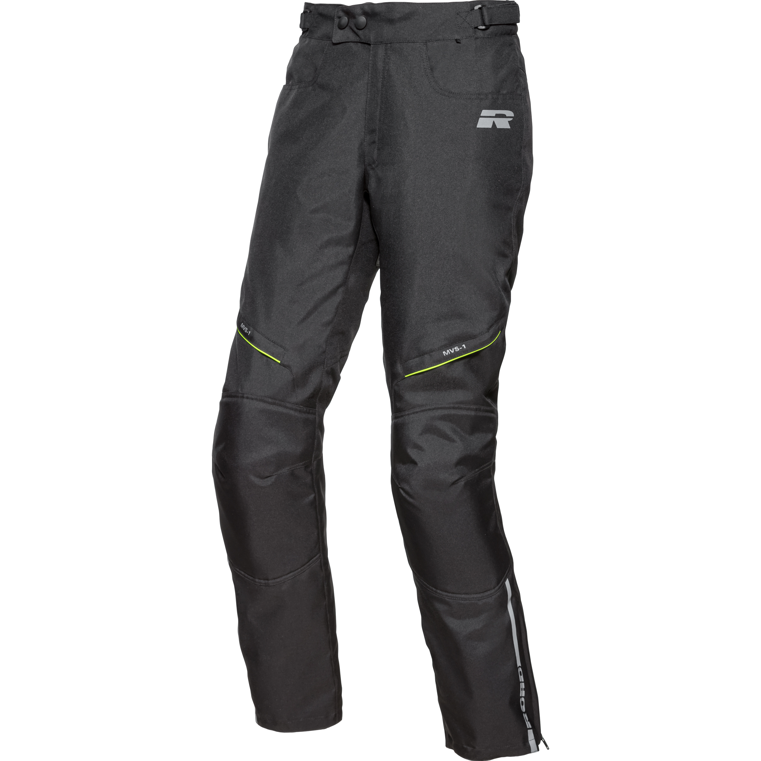 Road Touring WP Textilhose 1.0 schwarz/neongelb M - Motorradbekleidung - Motorradbekleidung Herren