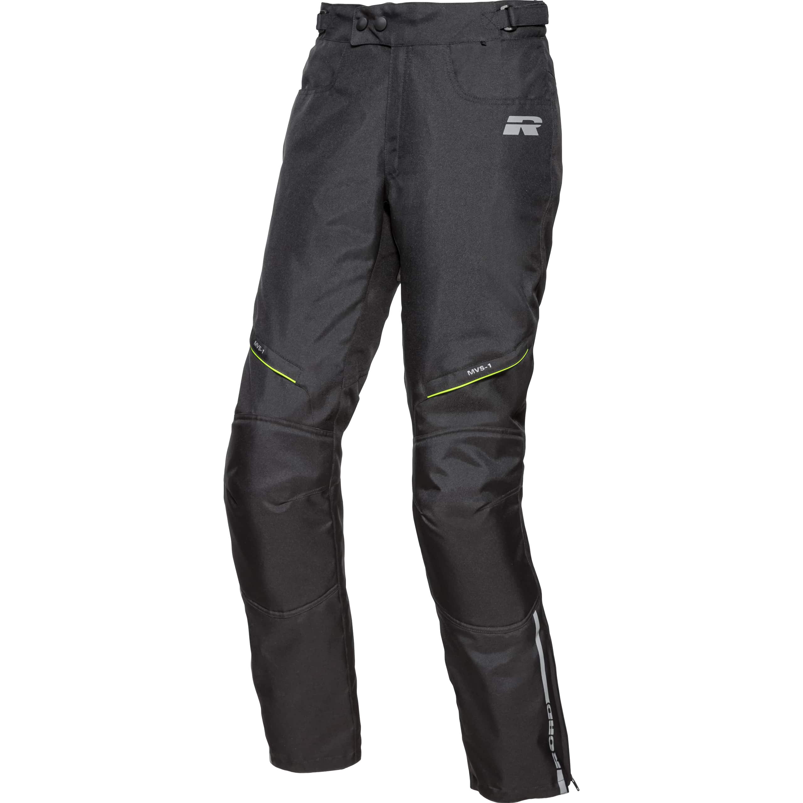 Road Touring WP Textilhose 1.0 schwarz/neongelb XL - Motorradbekleidung - Motorradhosen