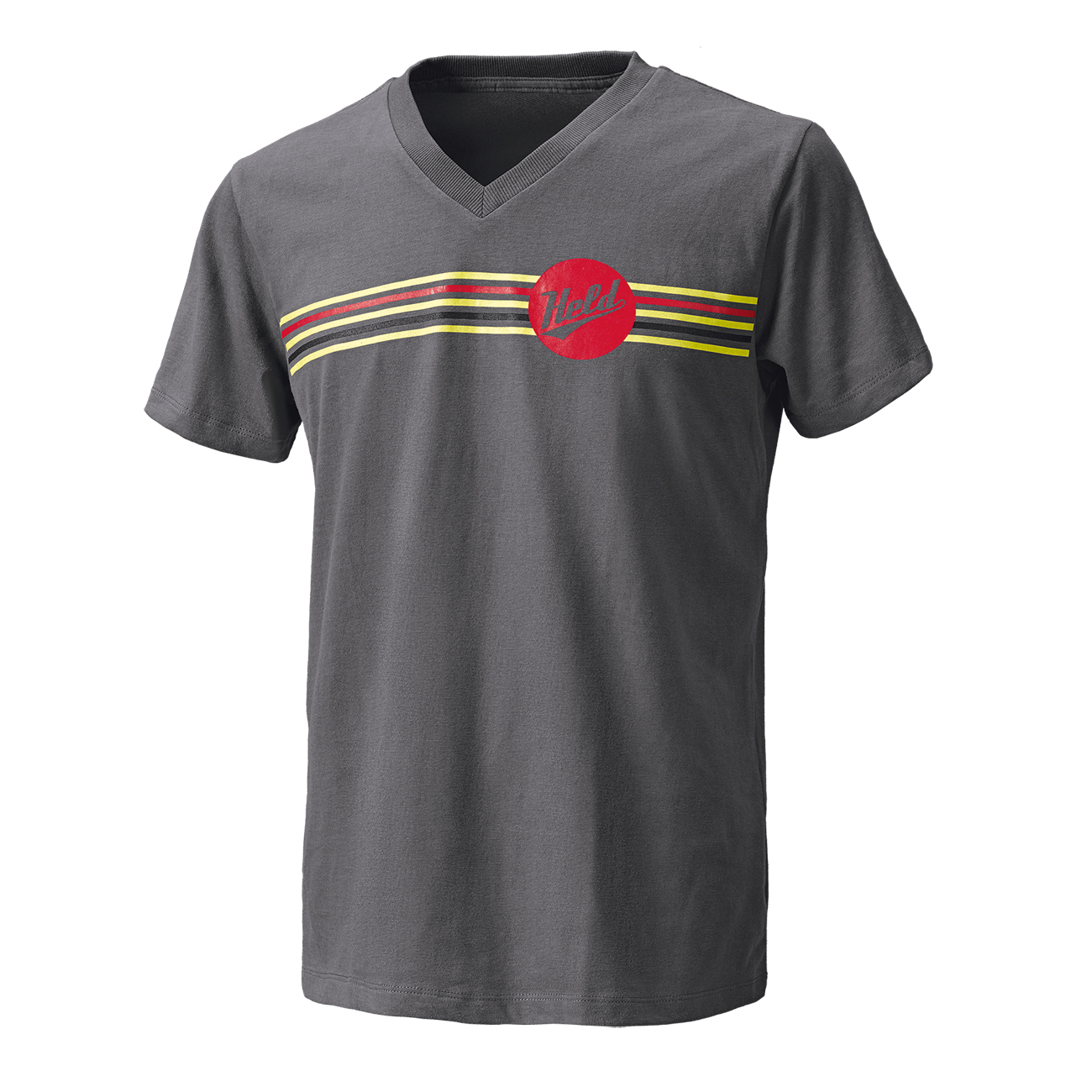 Held-Be Heroic T-Shirt grau/rot S-0001169999082008
