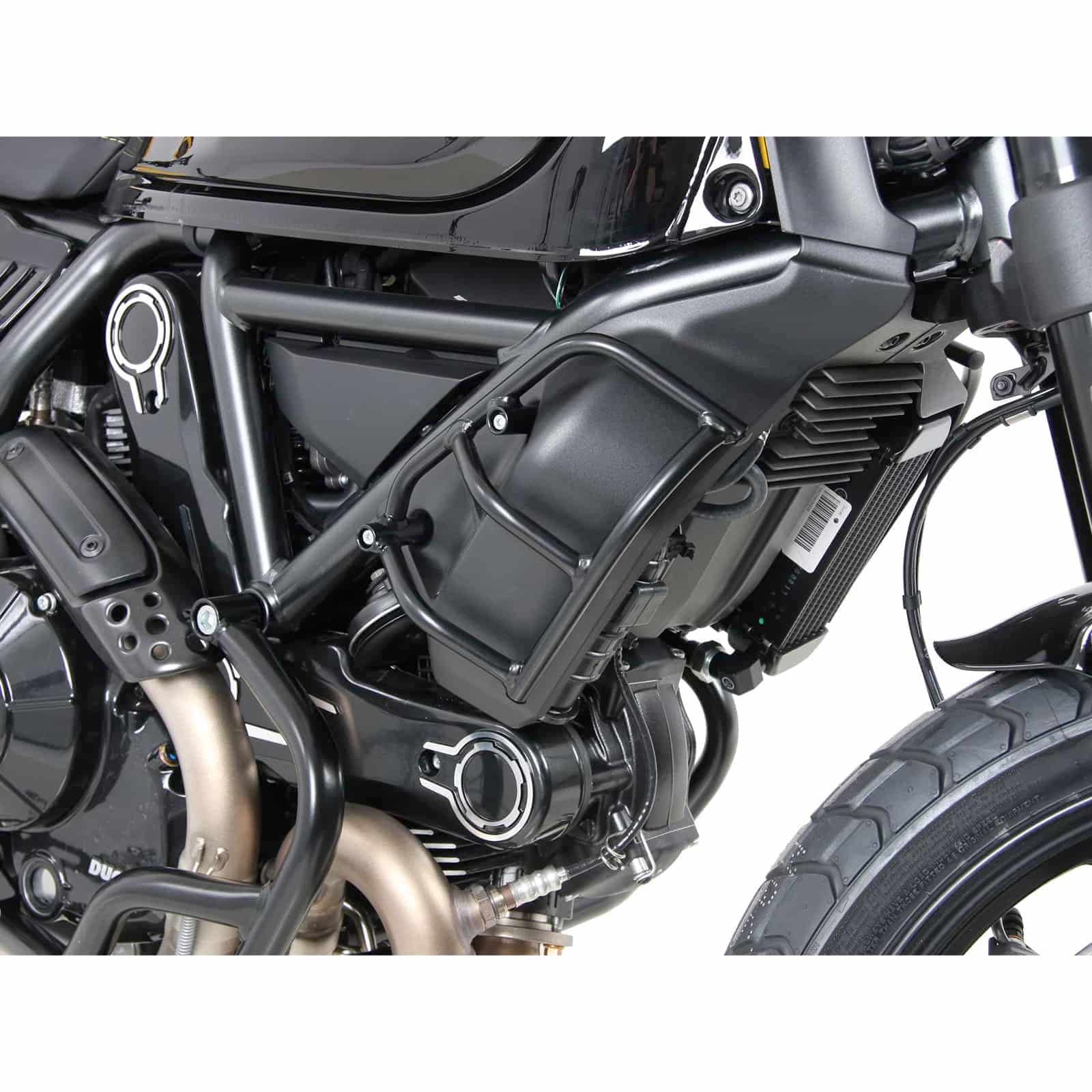 Hepco & Becker radiator guard black for Ducati Scrambler 800 2019-2022