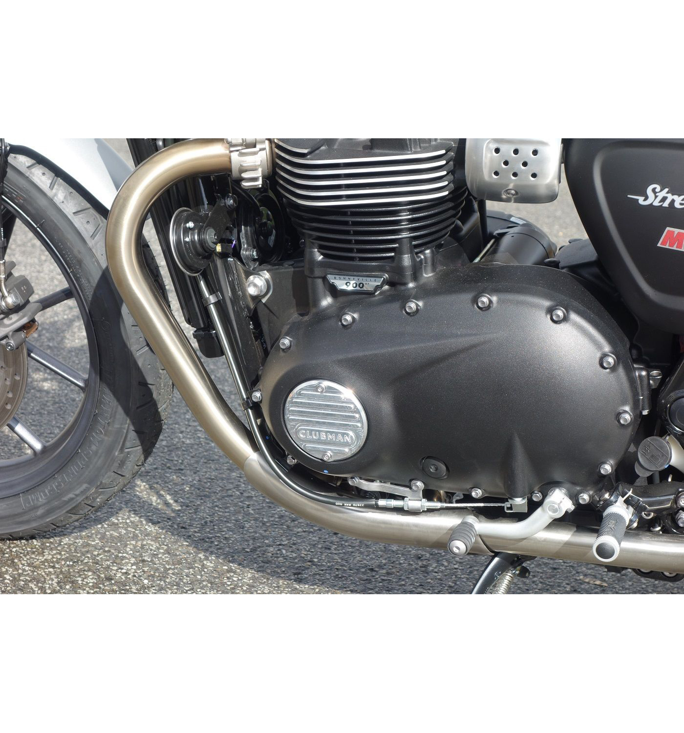 LSL Motorgehäusedeckel links silber für Triumph 900/1200 - Motorradteile & Ersatzteile - Anbauteile