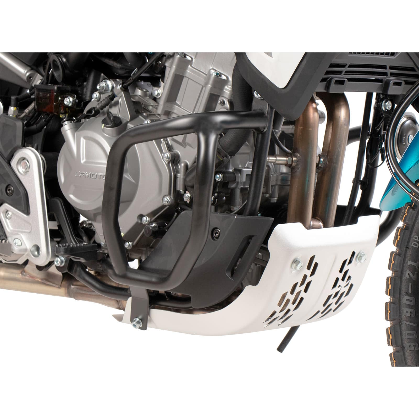 Hepco & Becker Sturzbügel Motor schwarz für CF Moto 450 MT - Motorradteile & Ersatzteile - Anbauteile