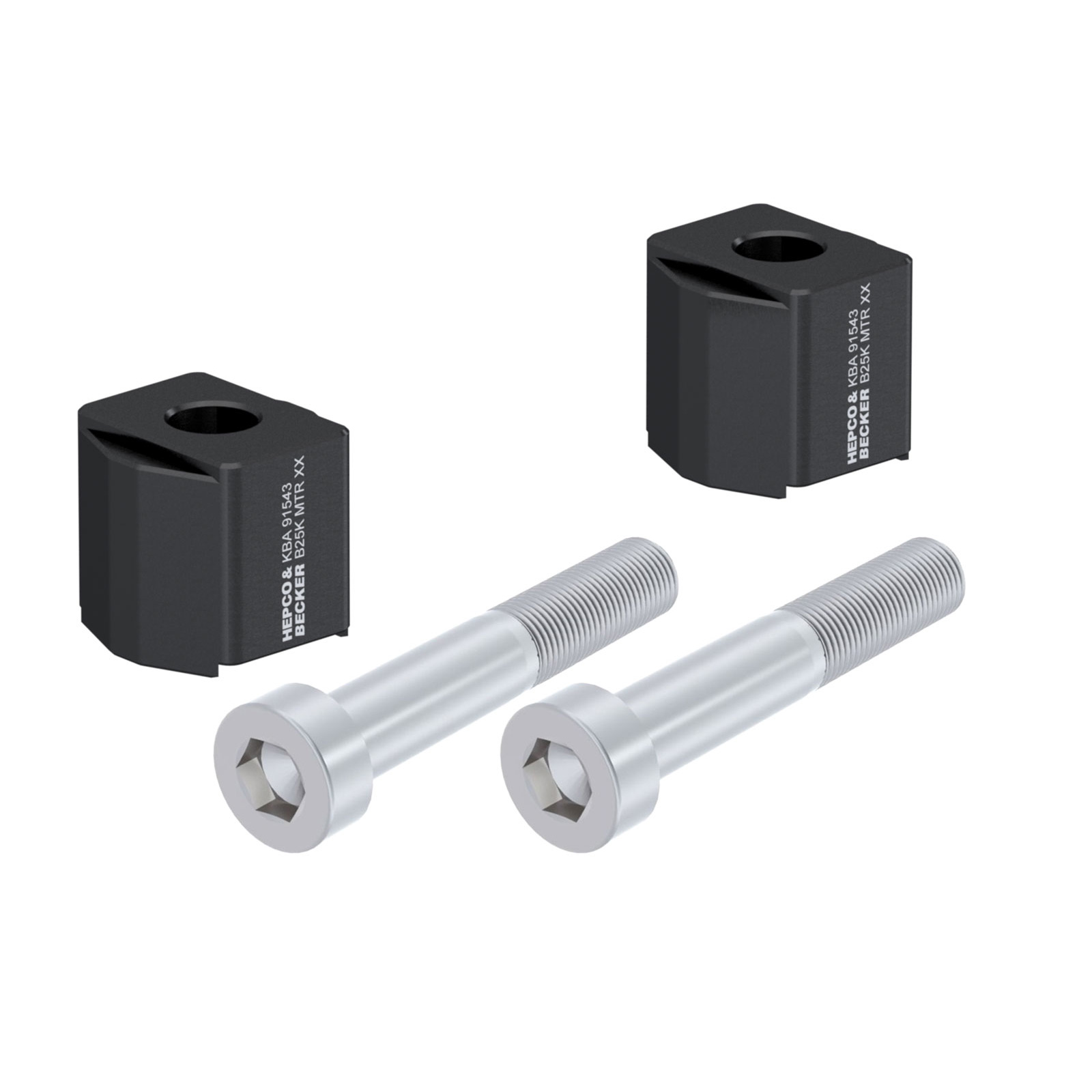 Hepco & Becker Lenkererhöhung 20mm schwarz für Husqvarna Norden