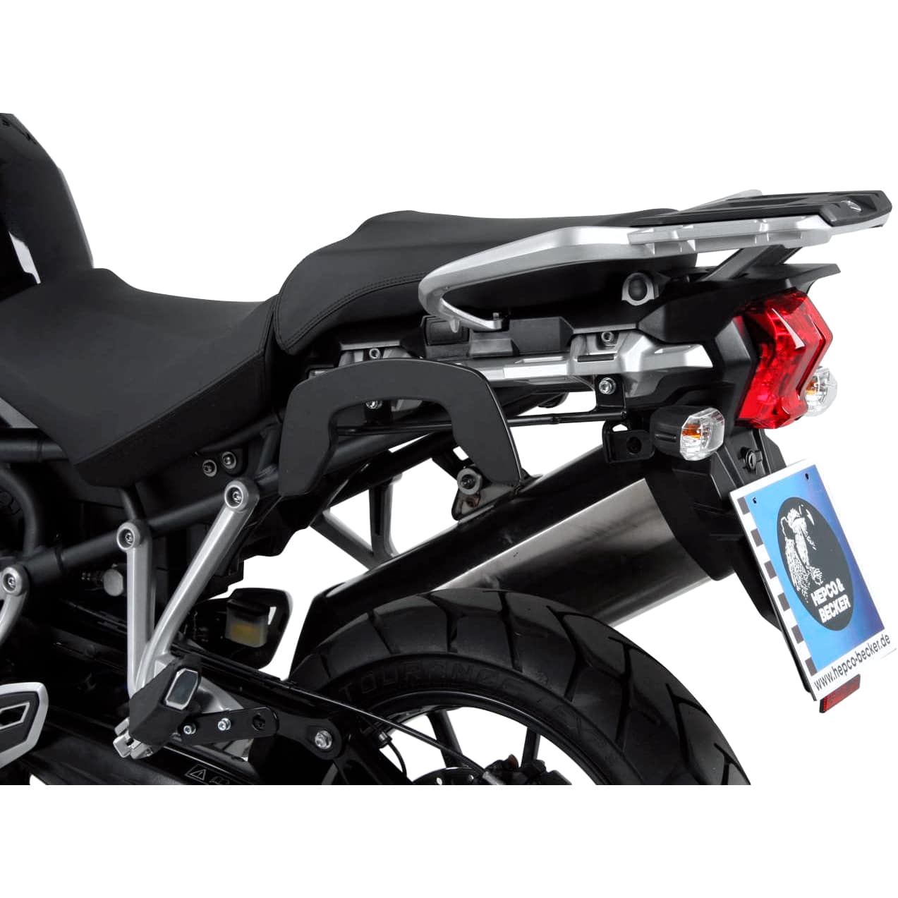 Hepco & Becker C-Bow Seitentaschenhalter schwarz für Tiger 1200 2012-2015 - Motorradzubehör - Motorradgepäck