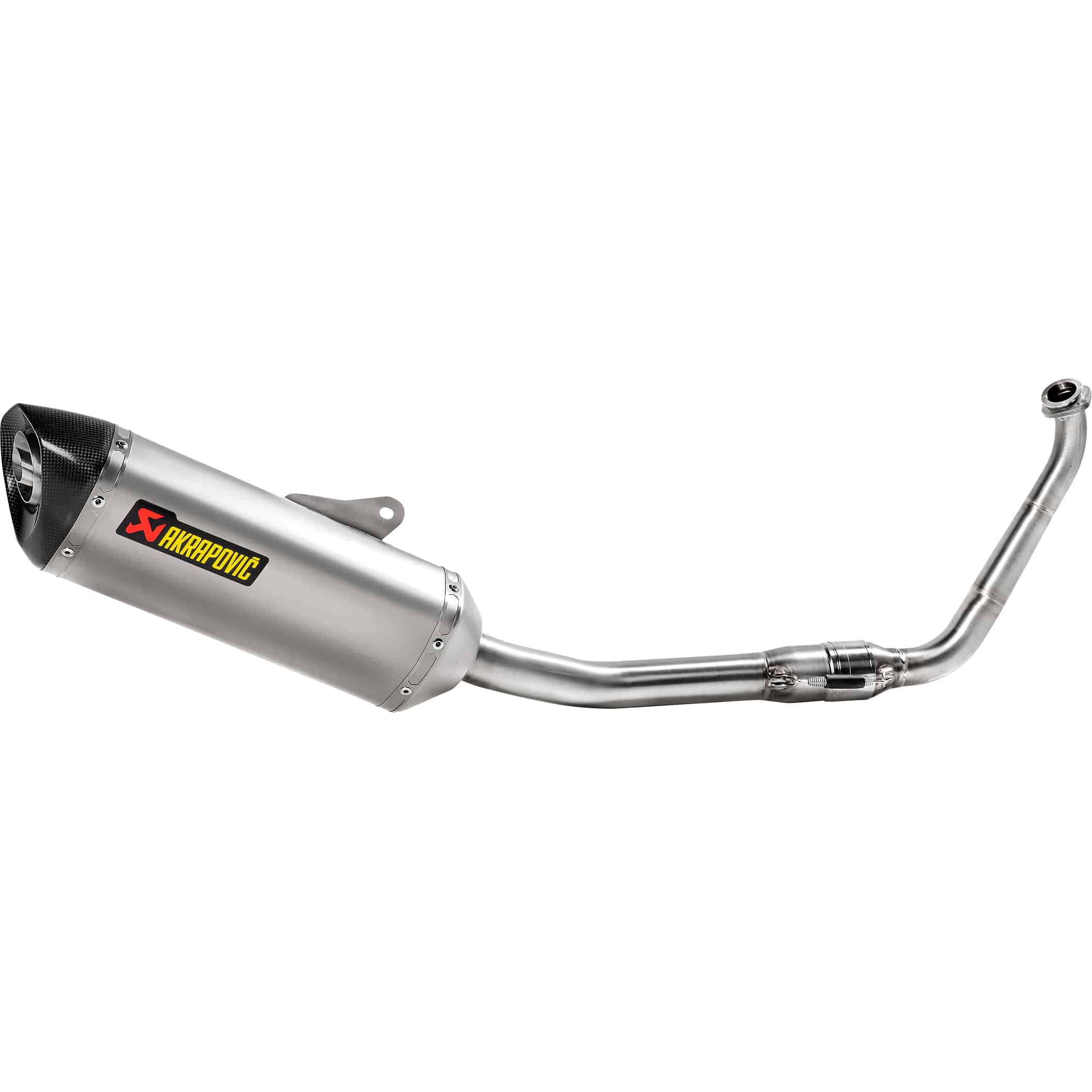 Akrapovic Auspuff Komplettanlage 1-1 oK Titan für MT/YZF R 125 19-20 - Motorradteile & Ersatzteile - Auspuff