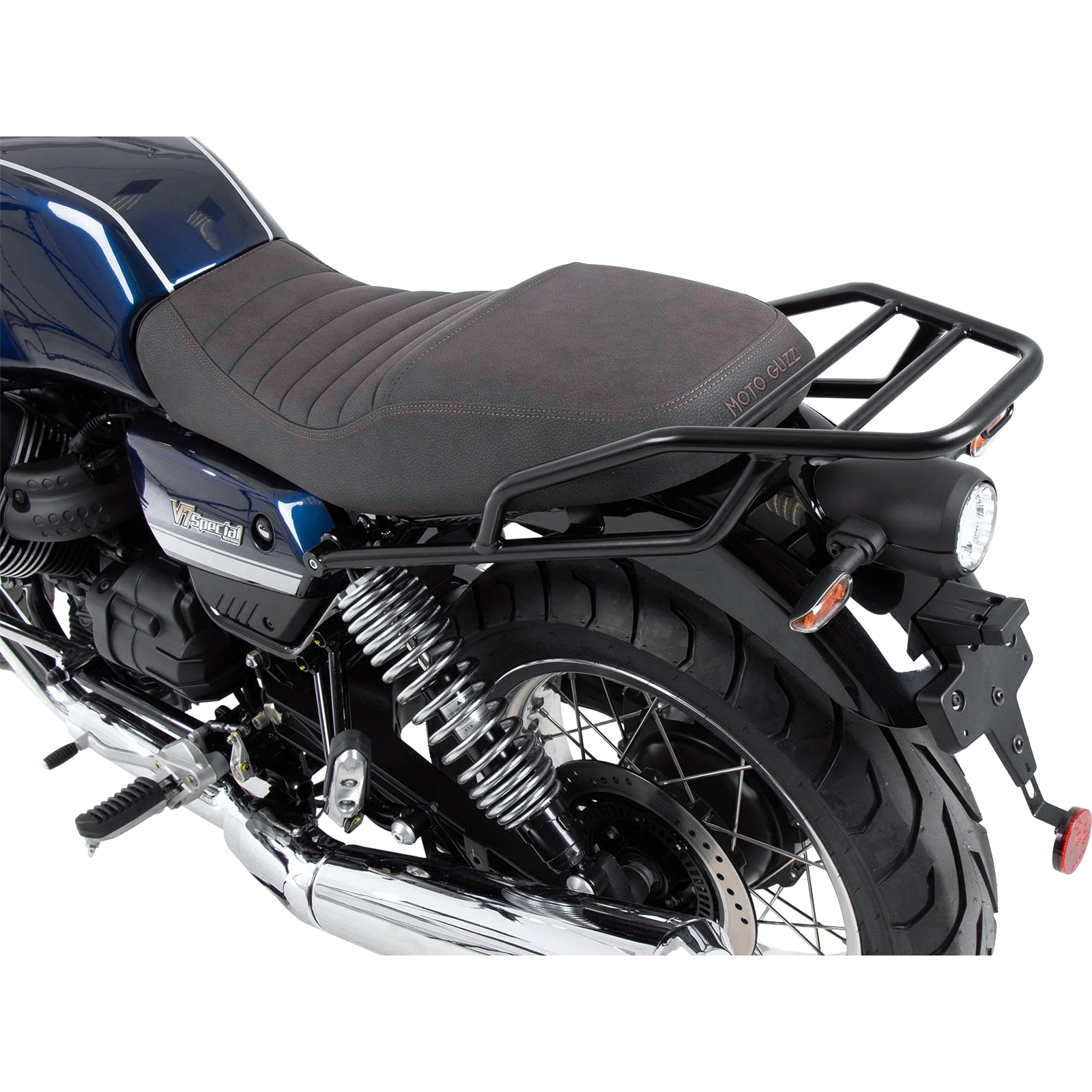 Hepco & Becker Gepäckbrücke Rohr schwarz für Moto Guzzi V7 850 2021-2024 - Motorradzubehör - Motorradgepäck