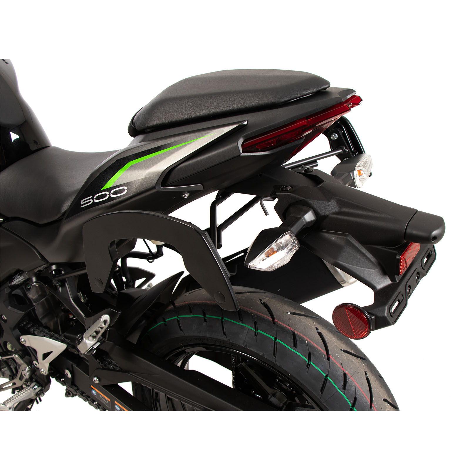 Hepco & Becker Seitentaschenhalter C-Bow schwarz für Kawa Ninja 500 2024- - Motorradzubehör - Motorradgepäck