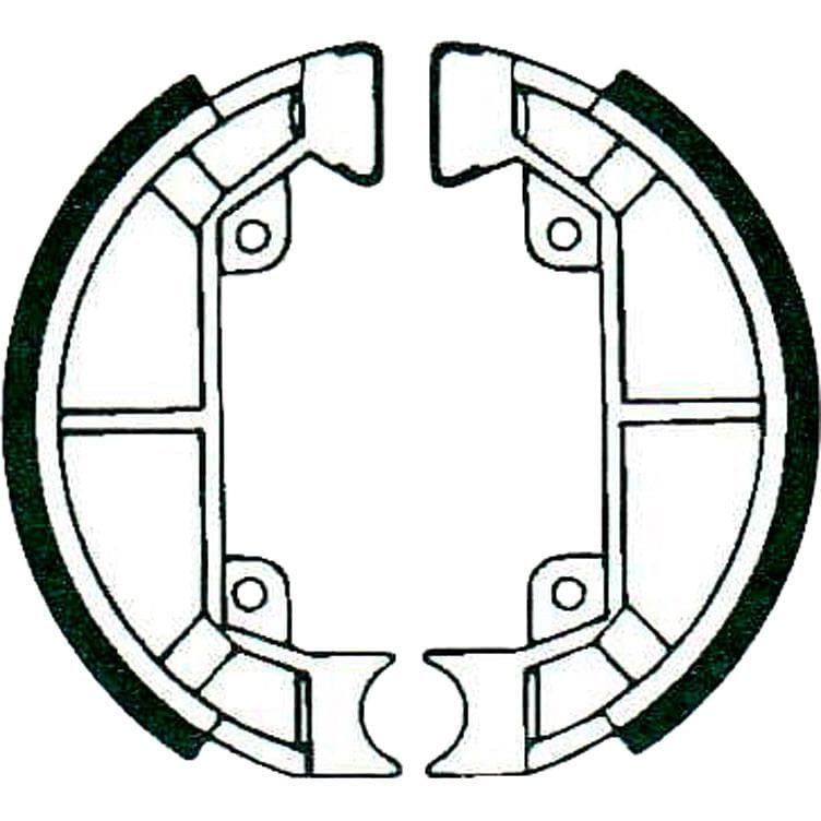 Hi-Q Bremsbacken 886/MF621, 100x20mm - Motorradteile & Ersatzteile - Bremsen