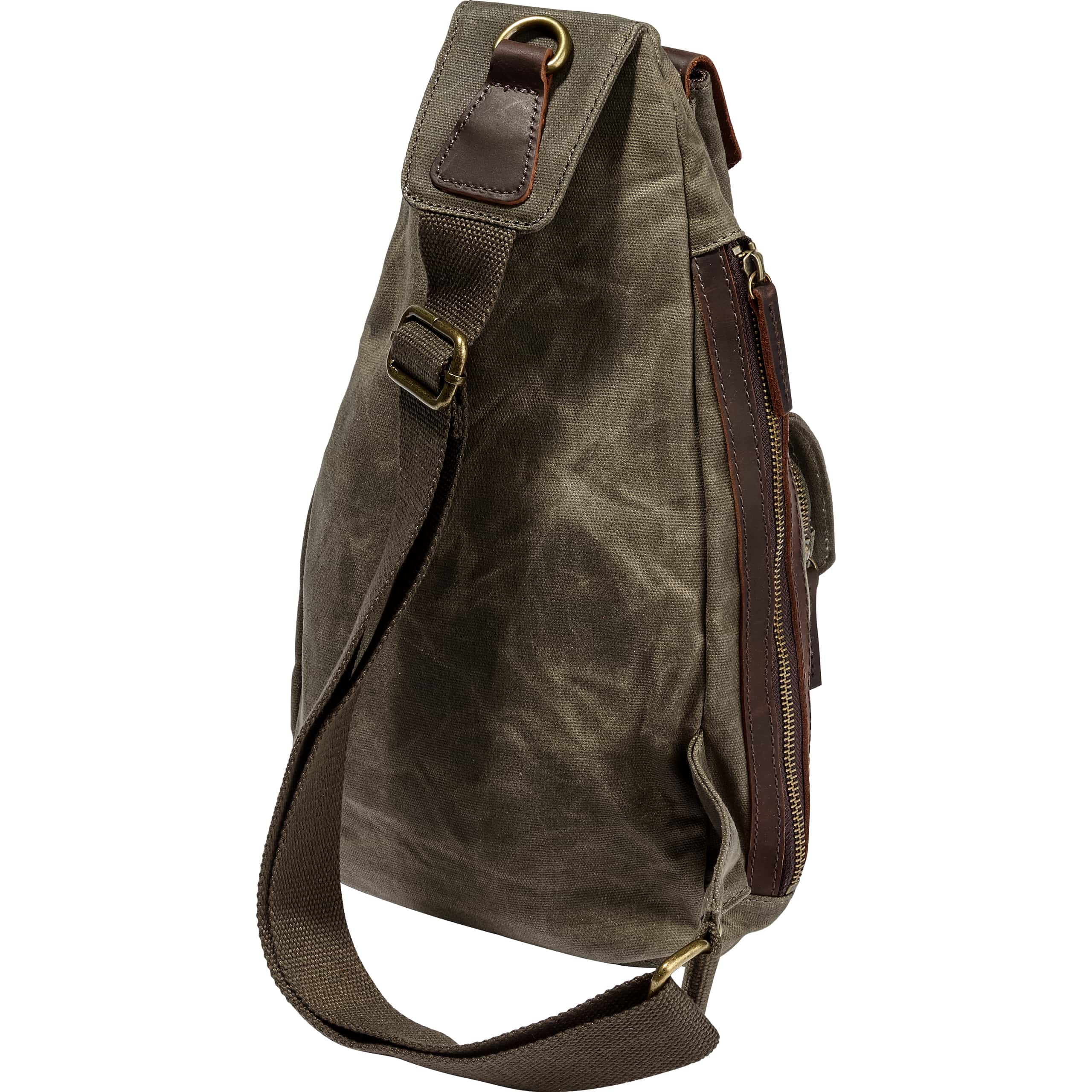 QBag-Sling Bag Umhängetasche Canvas Retro 4,5 Liter-5734211220011043