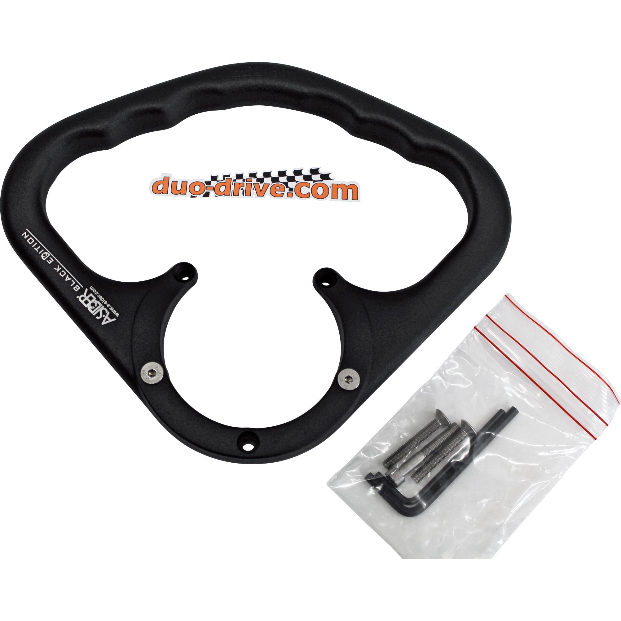 DuoDrive Beifahrerhaltegriff 7 Schrauben YF 02 B mattschwarz - Motorradteile & Ersatzteile - Lenker, Griffe & Hebel