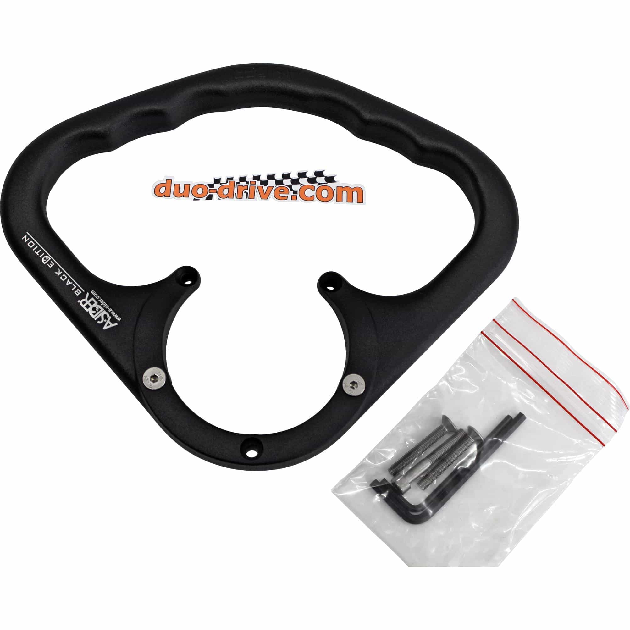 DuoDrive Beifahrerhaltegriff 7 Schrauben YF 02 B mattschwarz - Motorradteile & Ersatzteile - Lenker, Griffe & Hebel