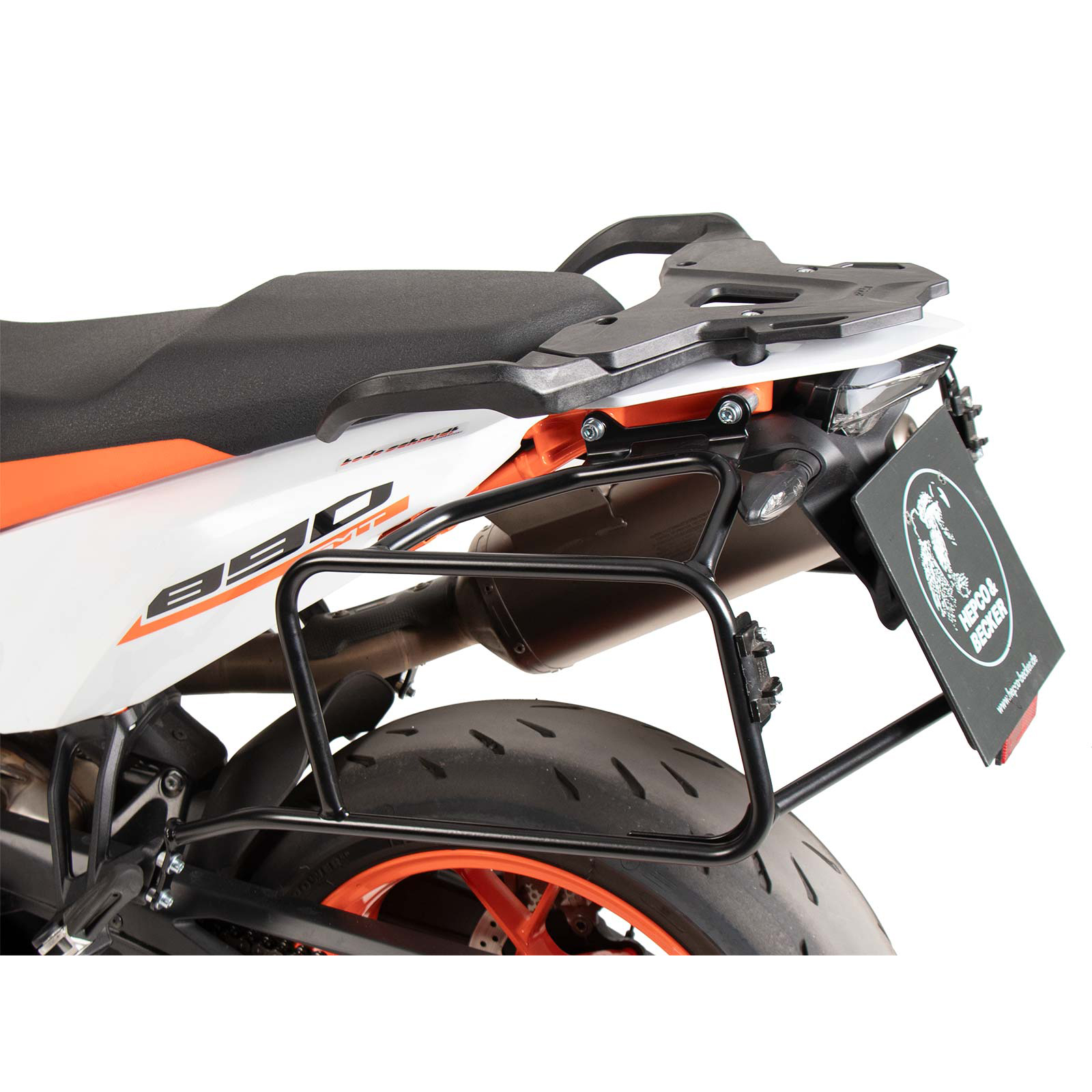 Hepco & Becker Seitenkofferträger schwarz für KTM 890 SMT - Motorradzubehör - Motorradgepäck