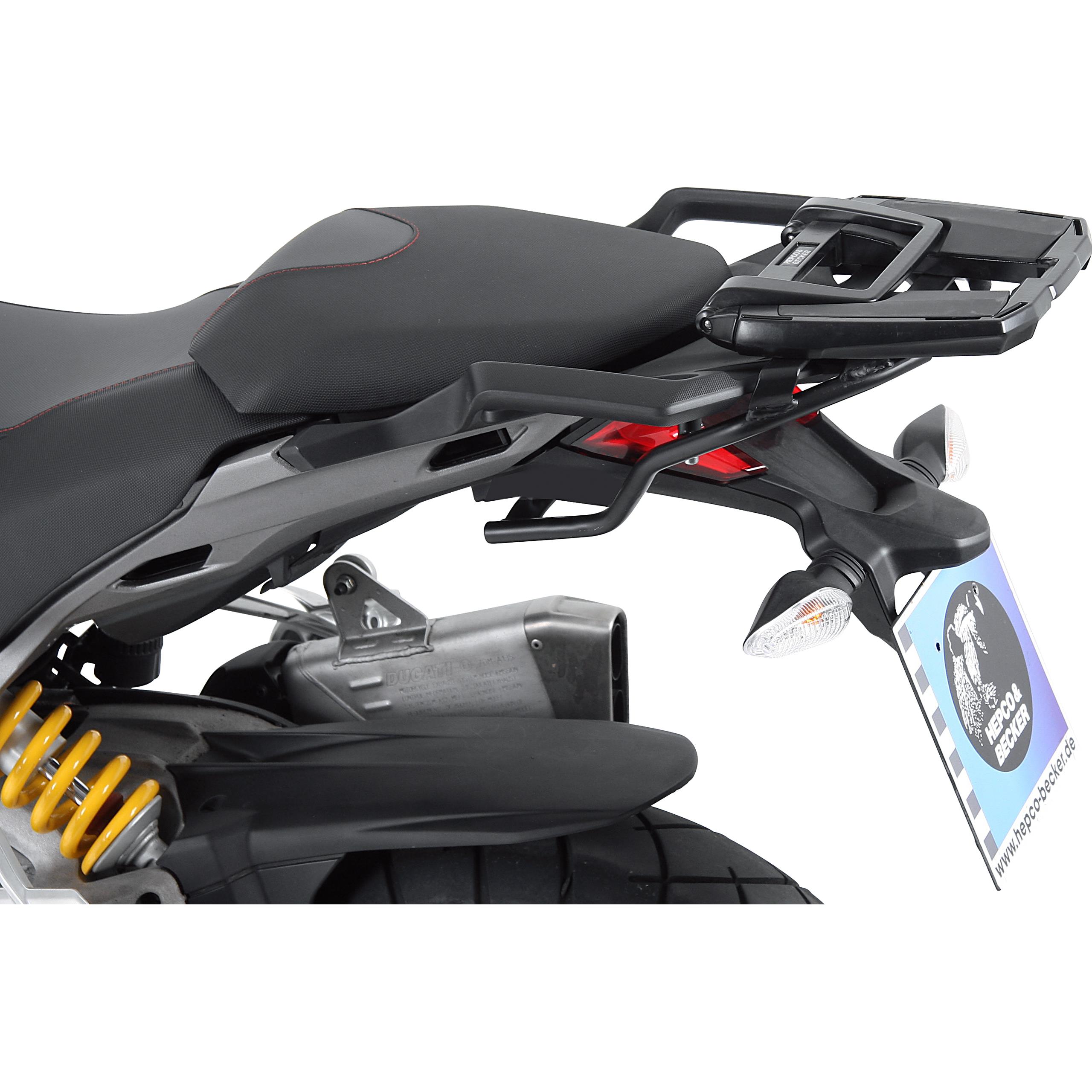 Hepco & Becker Easyrack Gepäckträger schwarz für Multistrada 1200 Enduro - Motorradzubehör - Motorradgepäck