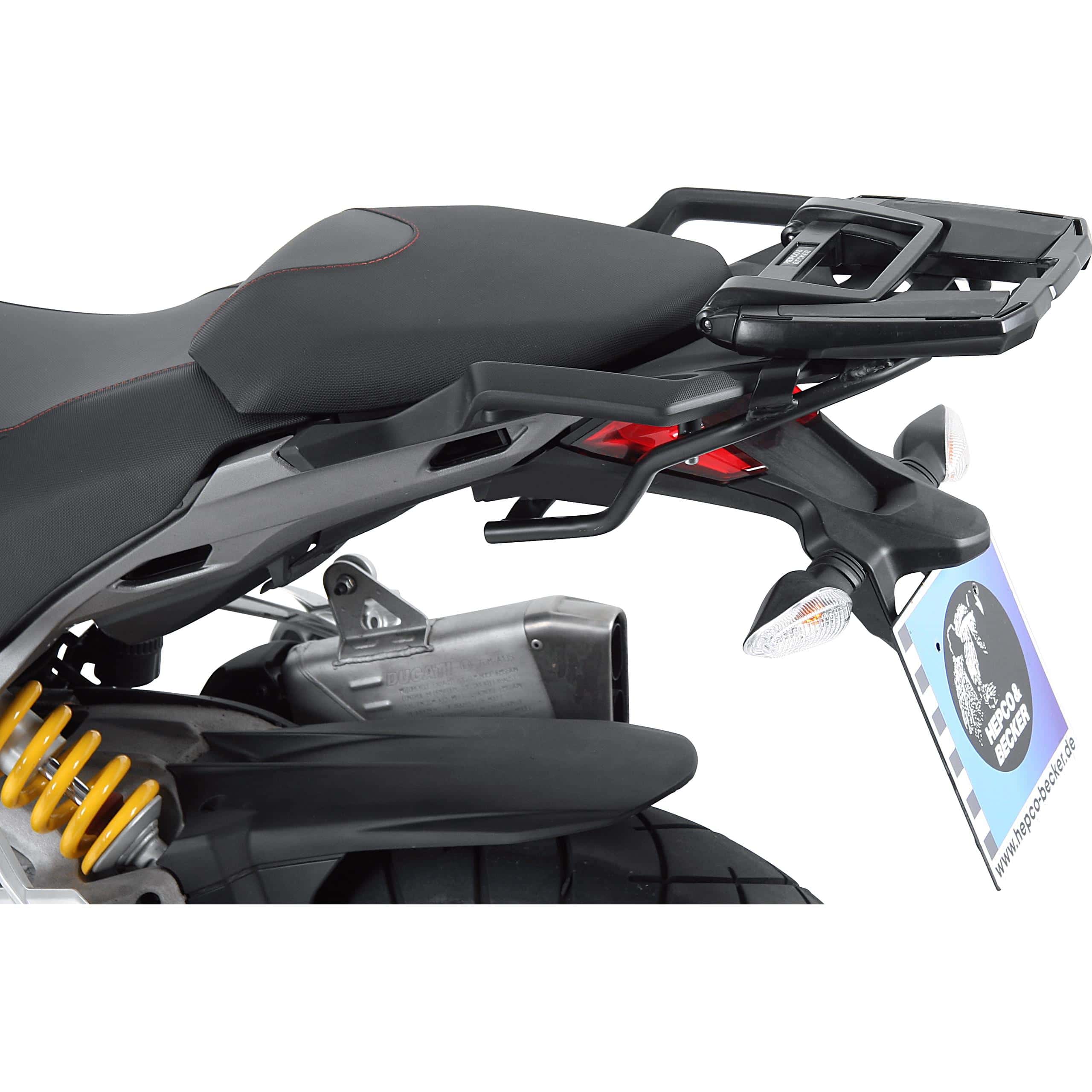 Hepco & Becker Easyrack Gepäckträger schwarz für Multistrada 1200 Enduro - Motorradzubehör - Motorradgepäck