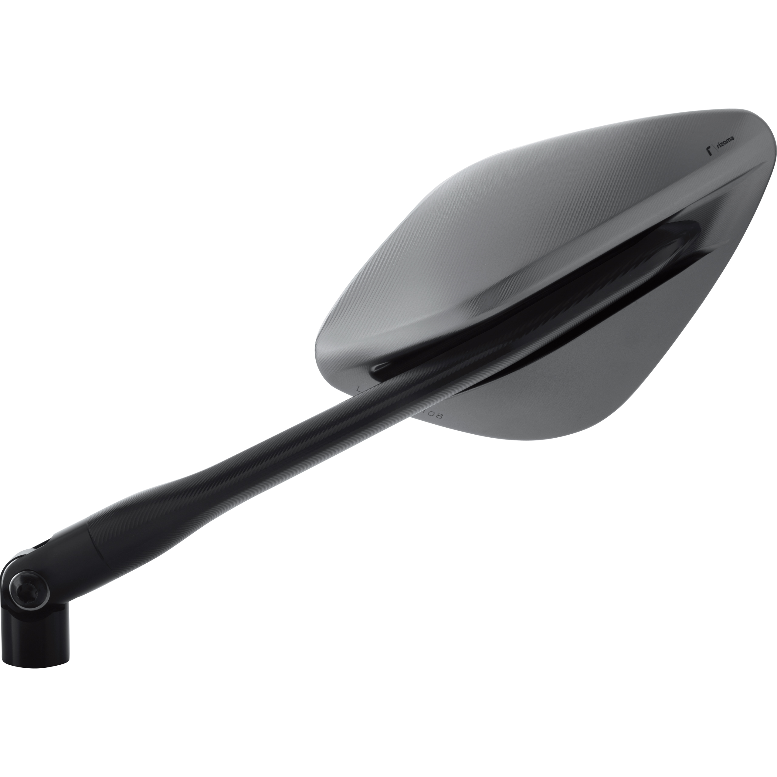 Rizoma-Lenkerspiegel ohne Aufnahme Namic links BS324D grau/schwarz-5738051113000974