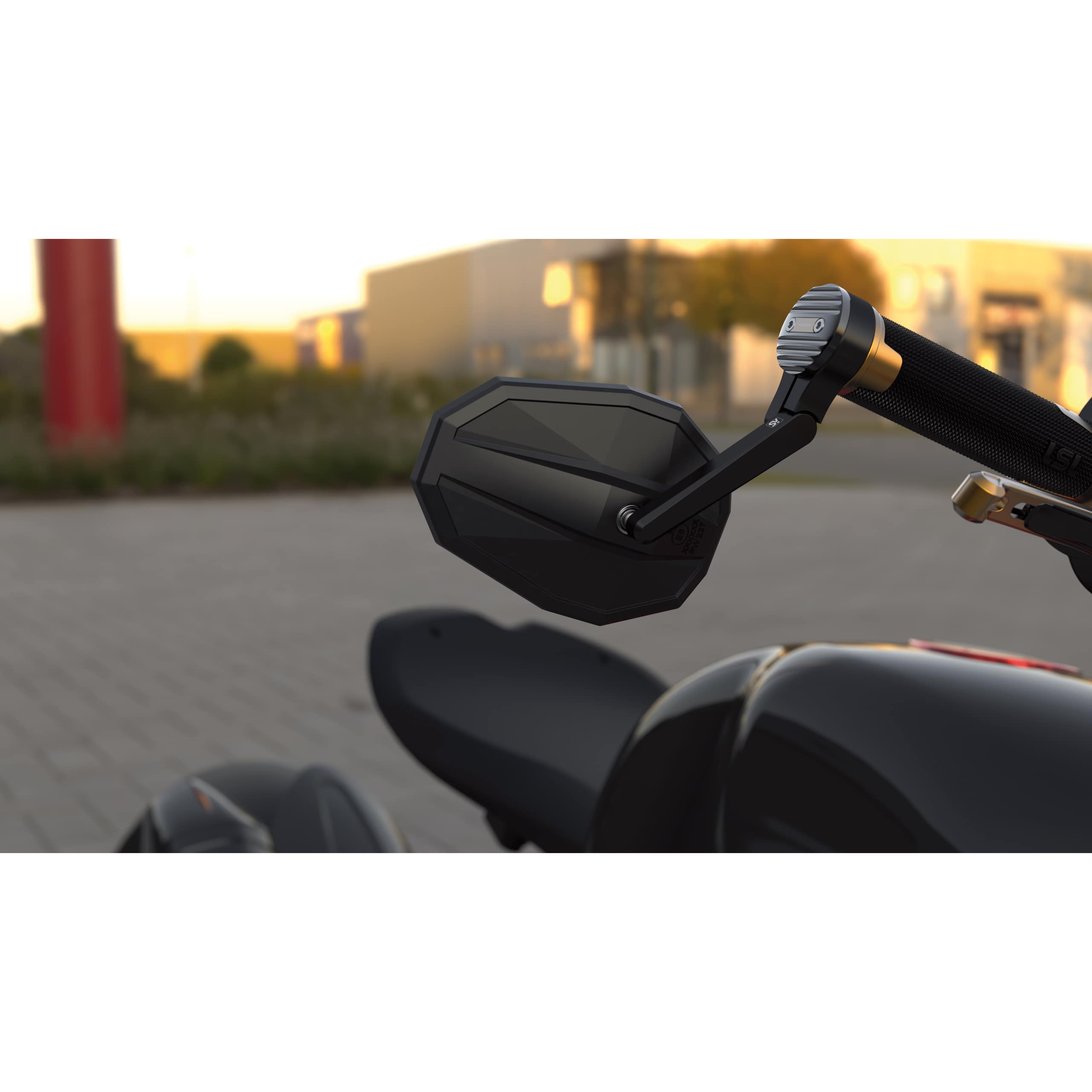 Shin Yo-Lenkerendenspiegel für 22/25,4/30mm Straight kurz-5737381112004910