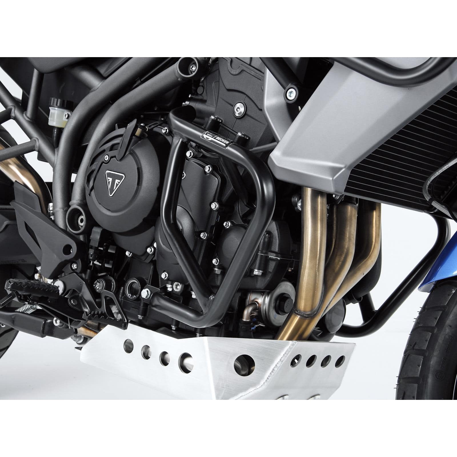 Hepco & Becker Sturzbügel Motor 5017536 00 01 schwarz für Triumph - Motorradteile & Ersatzteile - Anbauteile