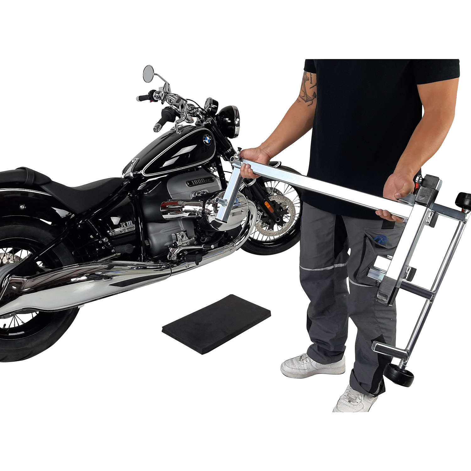 Kern-Stabi-Heck-Montageständer X518E für BMW R 18 /Classic-5741791148000530