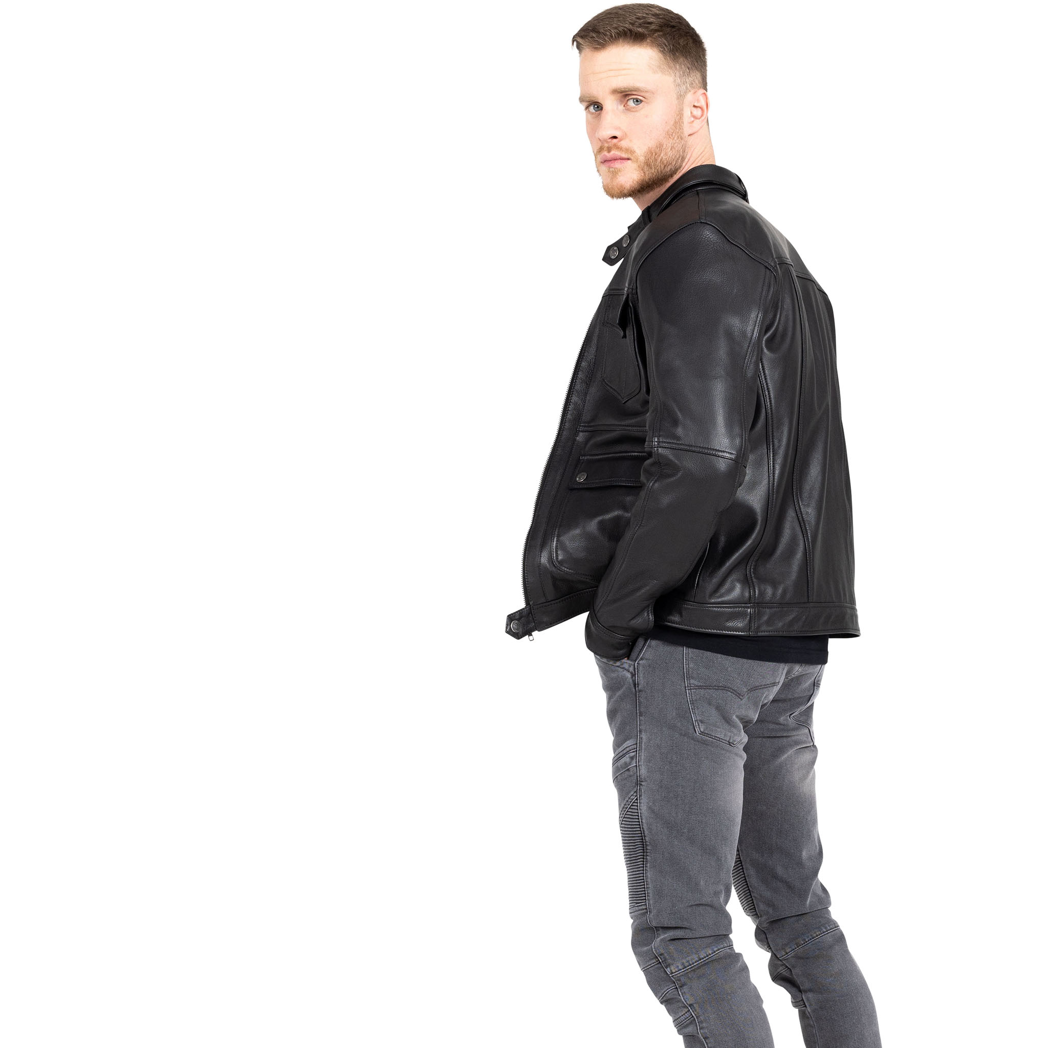 John Doe-Drifter Lederjacke-1000331999001012