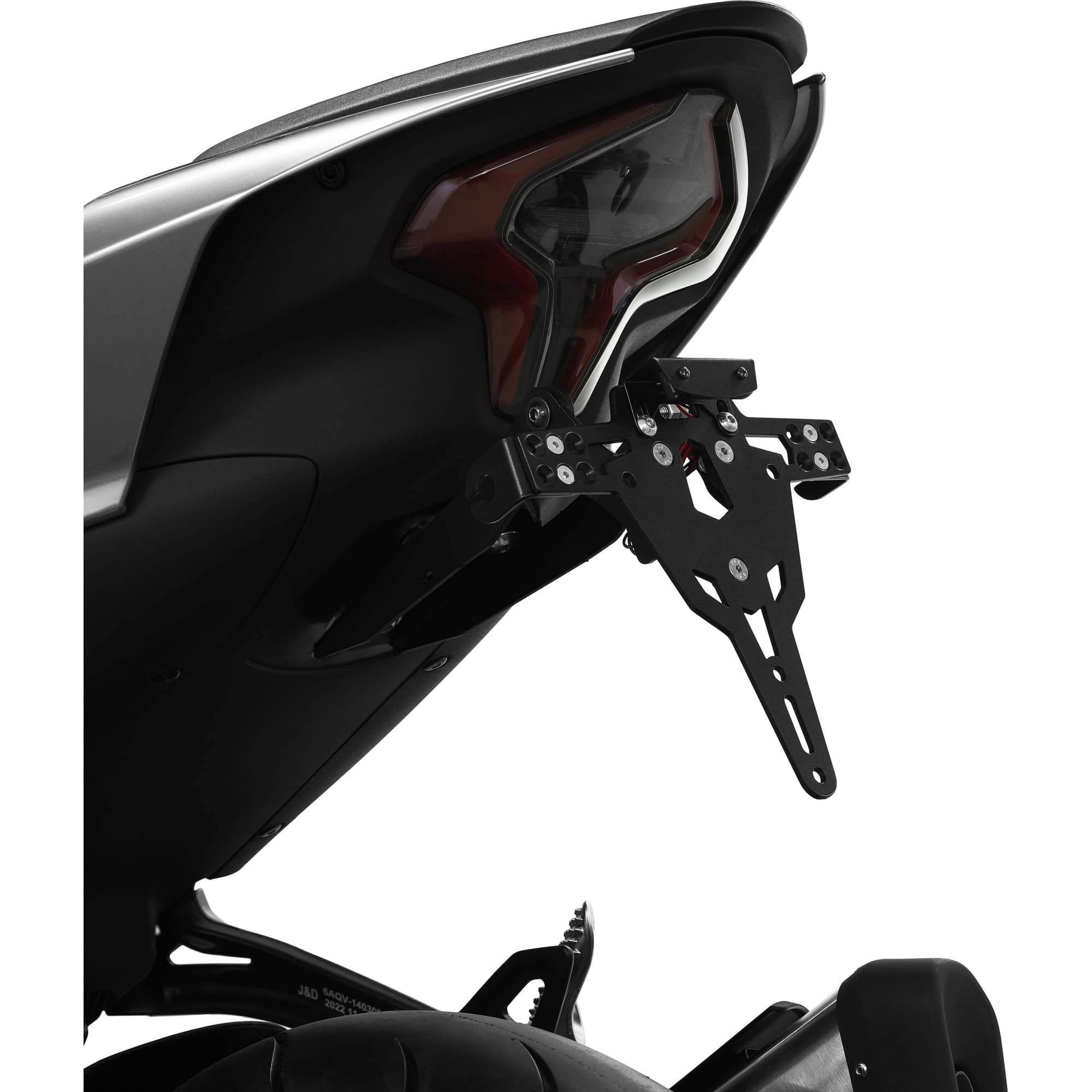 Zieger Kennzeichenhalter Pro Österreich für CF Moto 450 SR /S - Motorradteile & Ersatzteile - Anbauteile