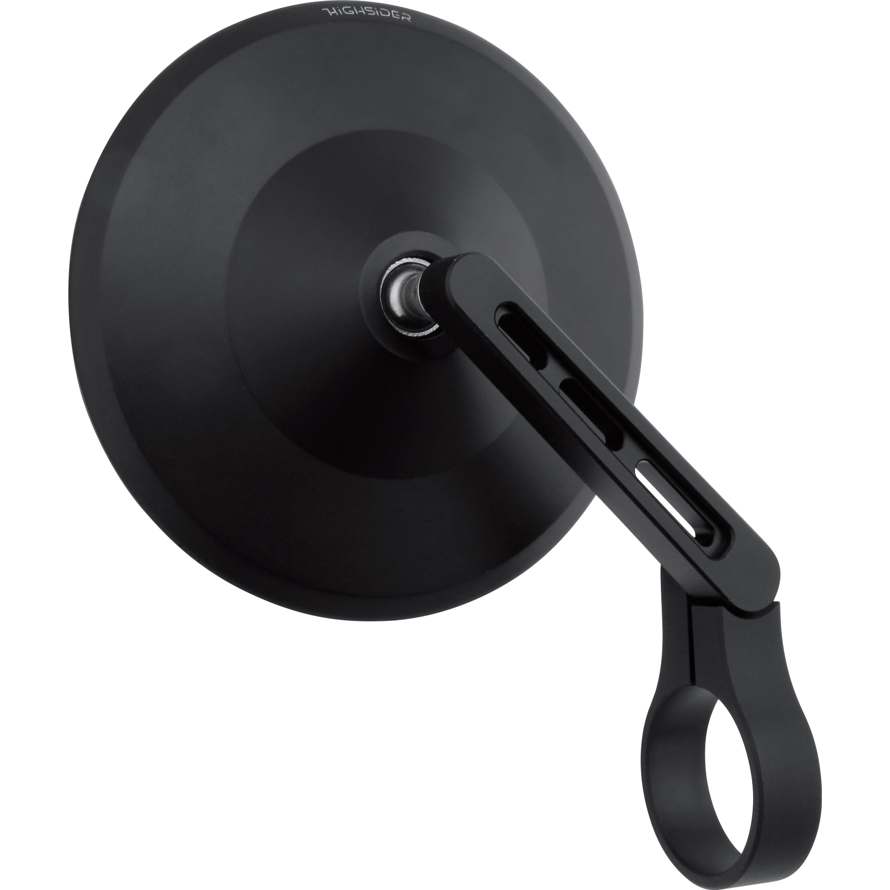 Highsider-Lenkerendenspiegel für 22/25,4mm Montana 2 Alu Ø102mm matt s-5727011112004751