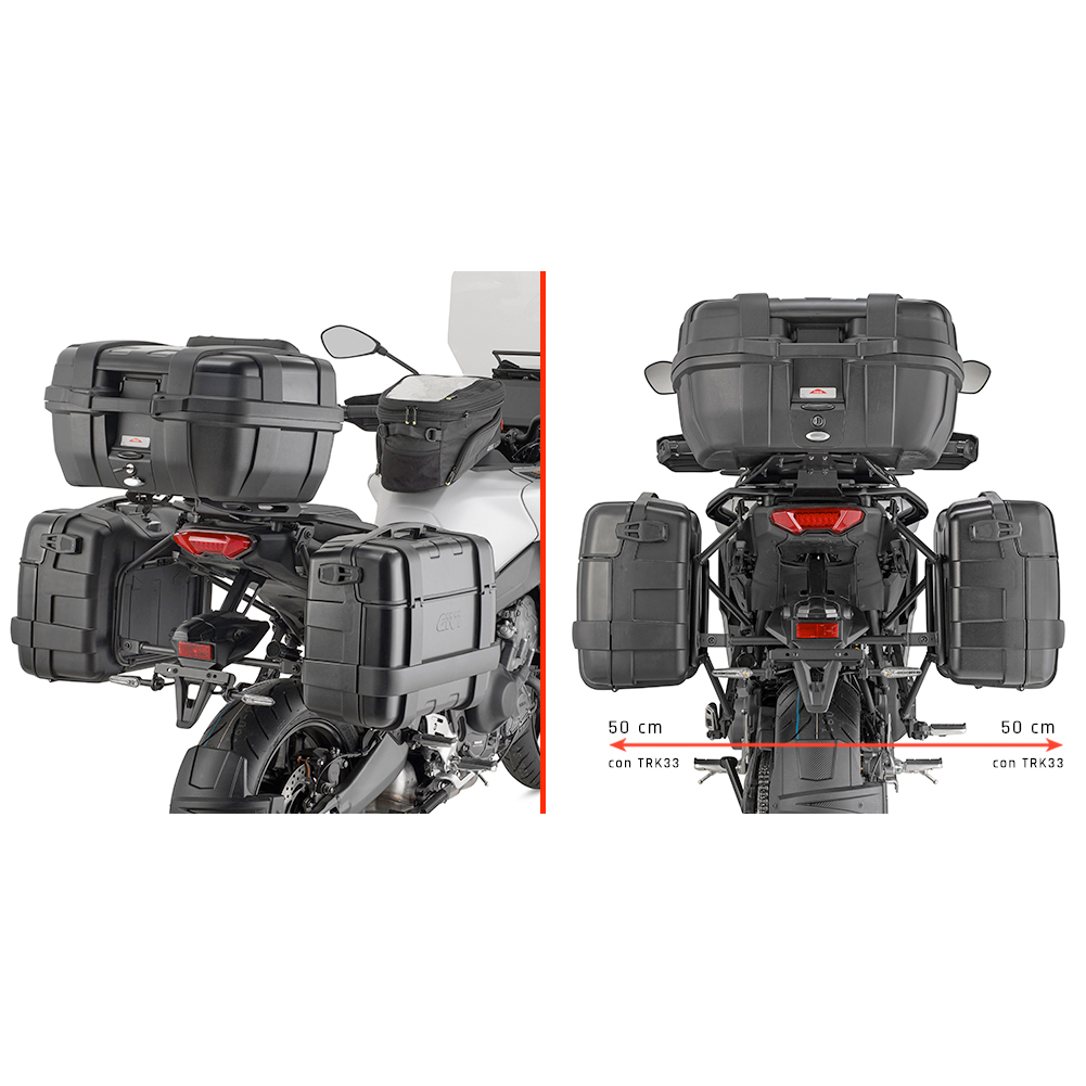 Givi Seitenträger Monokey® PLO2171MK für Yamaha Tracer 9 2025- - Motorradzubehör - Motorradgepäck
