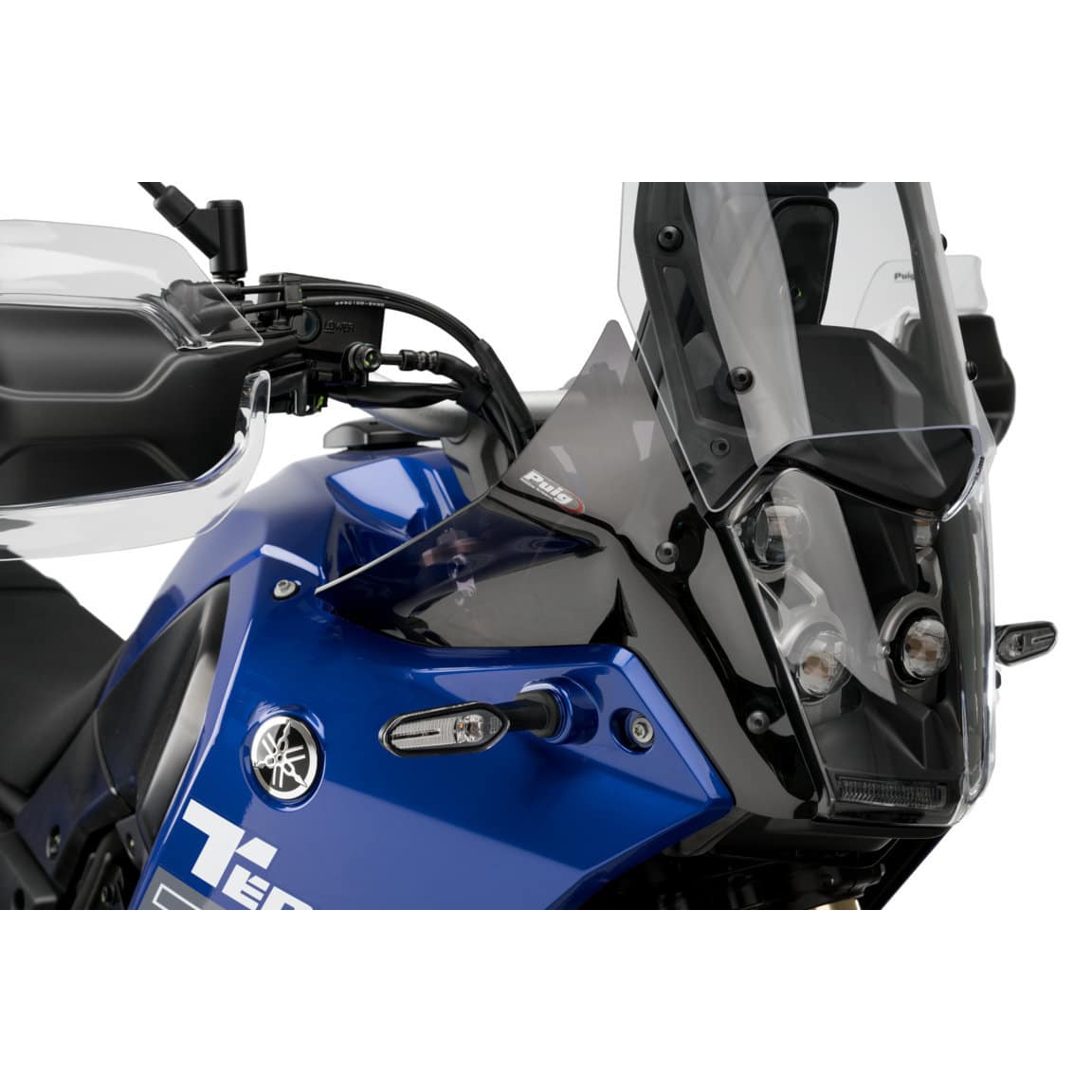 Puig Windabweiser seitlich oben stark getönt für Yamaha Tenere 70 - Motorradteile & Ersatzteile - Anbauteile