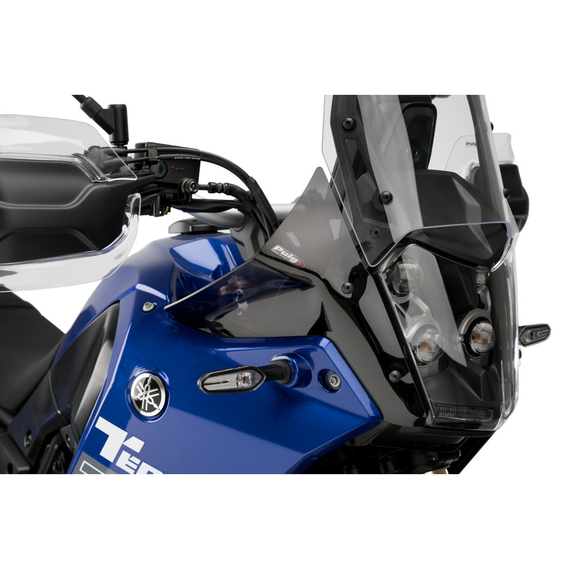 Puig-Windabweiser seitlich oben stark getönt für Yamaha Tenere 70-0000627135000023