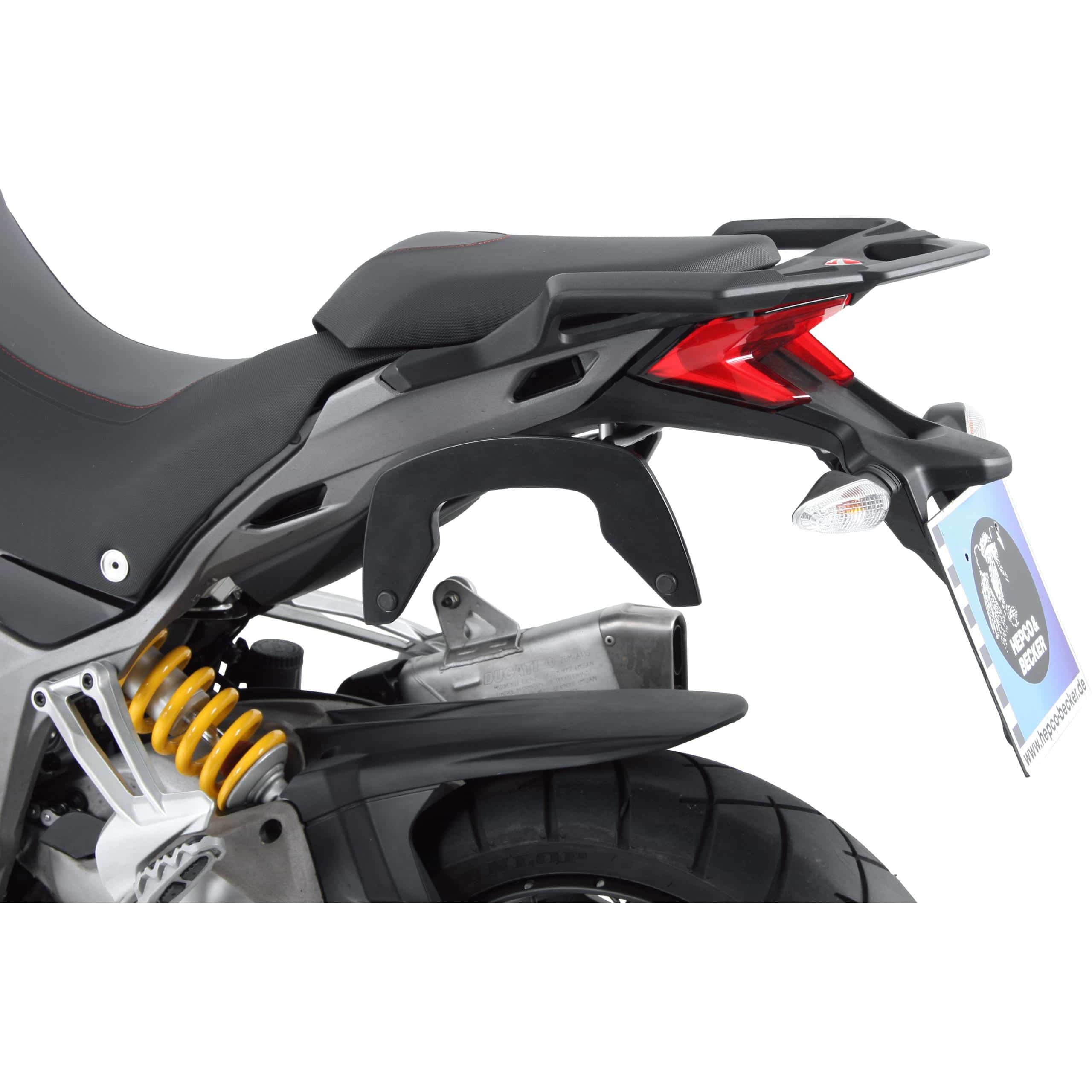 Hepco & Becker C-Bow Seitentaschenhalter schwarz für Multistrada 1200 Endur - Motorradzubehör - Motorradgepäck