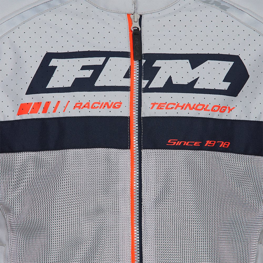 FLM-Ram Air Textiljacke hellgrau XL-2016621999045011