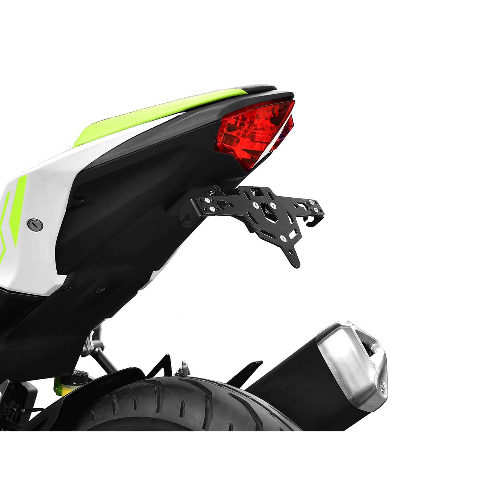 Zieger Kennzeichenhalter Pro 125er für Kawasaki Ninja/Z 125 2019- - Motorradteile & Ersatzteile - Anbauteile