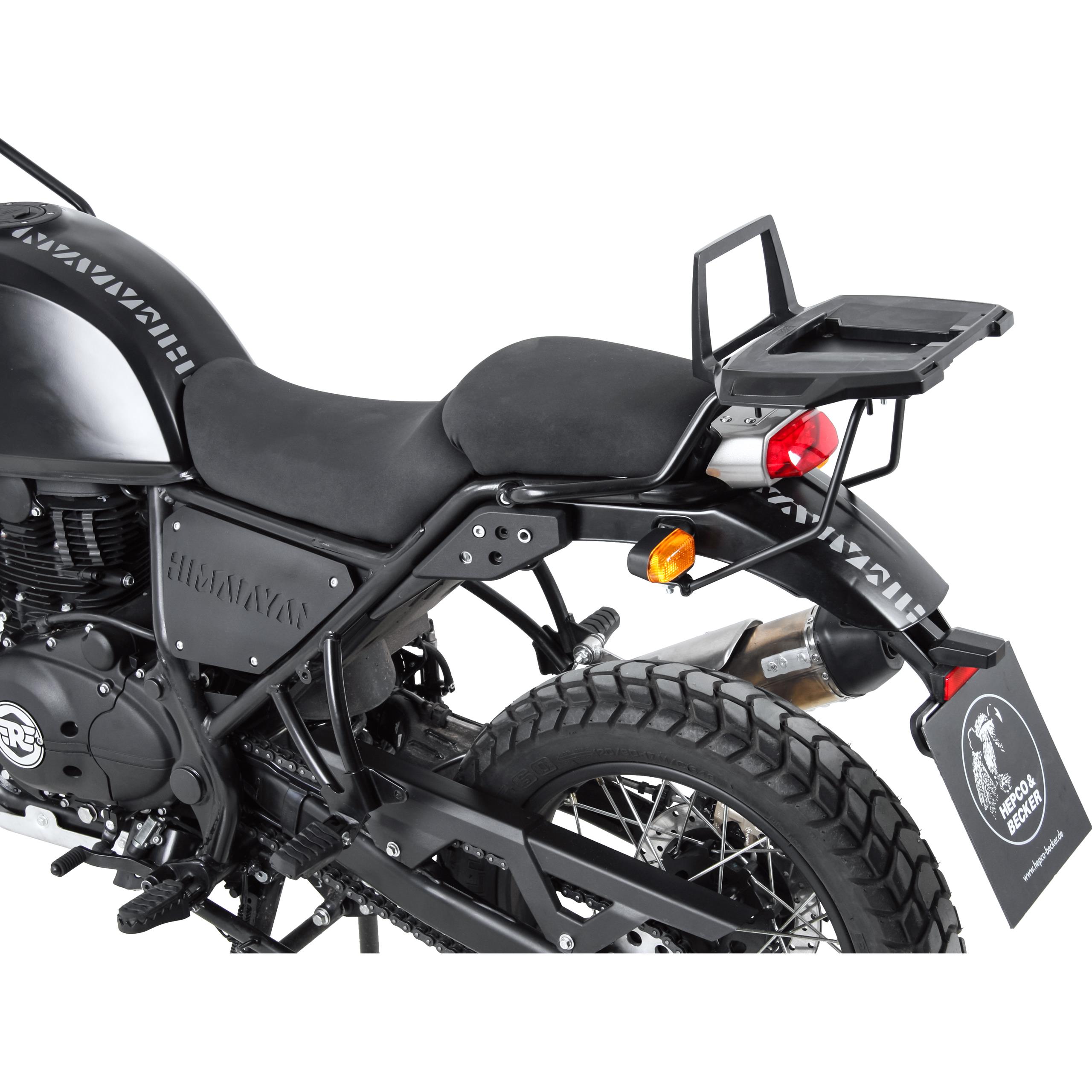 Hepco & Becker Alurack Gepäckbrücke schwarz für Himalayan 410 2018-2020 - Motorradzubehör - Motorradgepäck