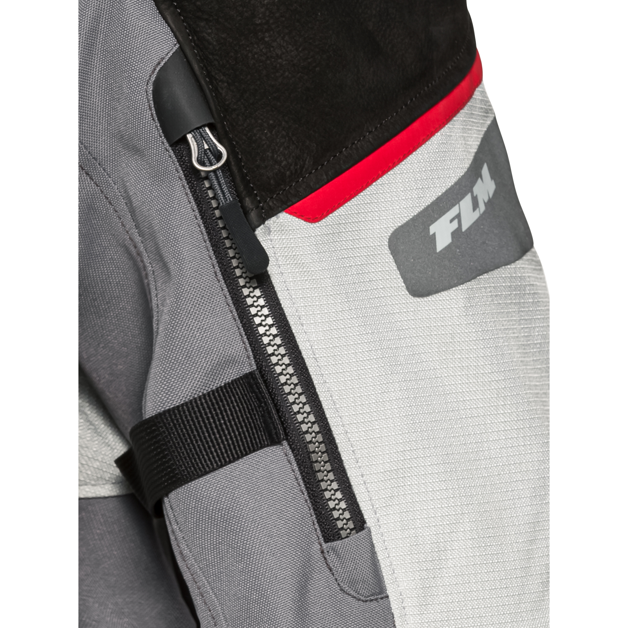 FLM-Touren Leder-/Textiljacke 4.0 grau M-2012741999007009